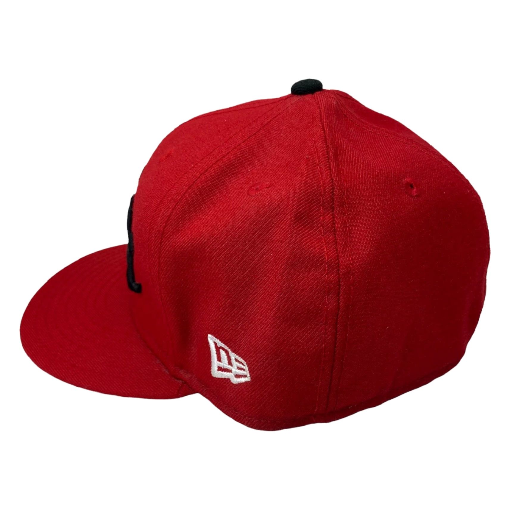 New Era ACAPULCO GOLD X NEW ERA 59FIFTY Fitted Baseball Cap Hat Red Black 7 1/2 Mens Size ONE SIZE - 3 Thumbnail