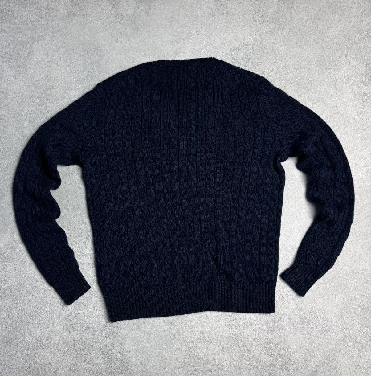 Polo Ralph Lauren Polo Ralph Lauren Crewneck Cable Knit Sweater size L Size L / US 10 / IT 46 - 2 Thumbnail