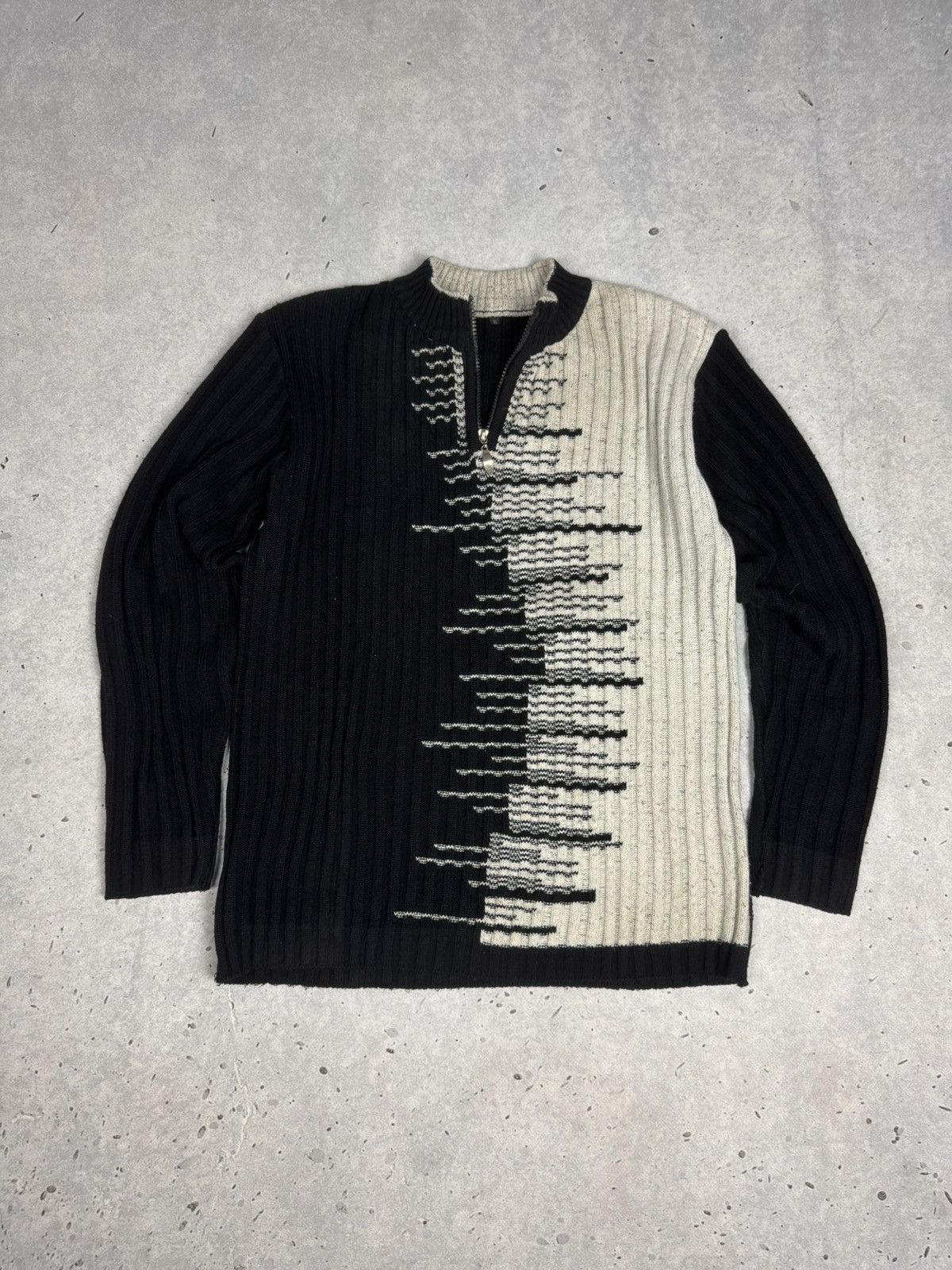 If Six Was Nine Vintage Japanese Style Knitted Opium Sweater Issey Miyake Size US L / EU 52-54 / 3 - 1 Thumbnail