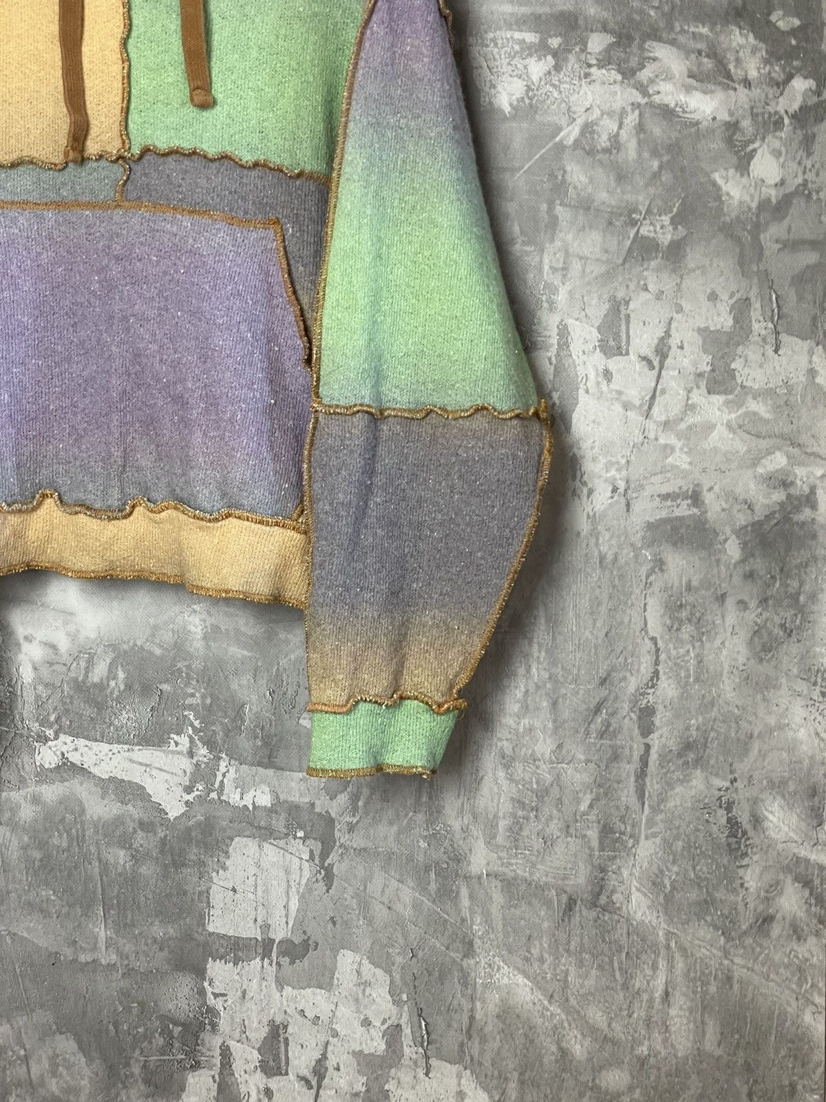 Jaded London Jaded London Patchwork Colorful Hoodie Y2k Style Size XS / US 0-2 / IT 36-38 - 4 Thumbnail