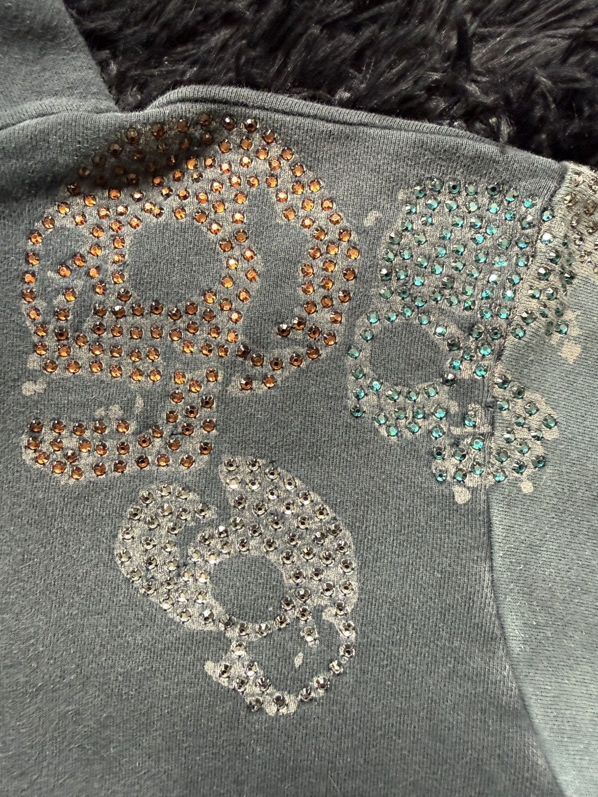 The Great China Wall Swarovski Skull Hoodie Size US XL / EU 56 / 4 - 8 Thumbnail