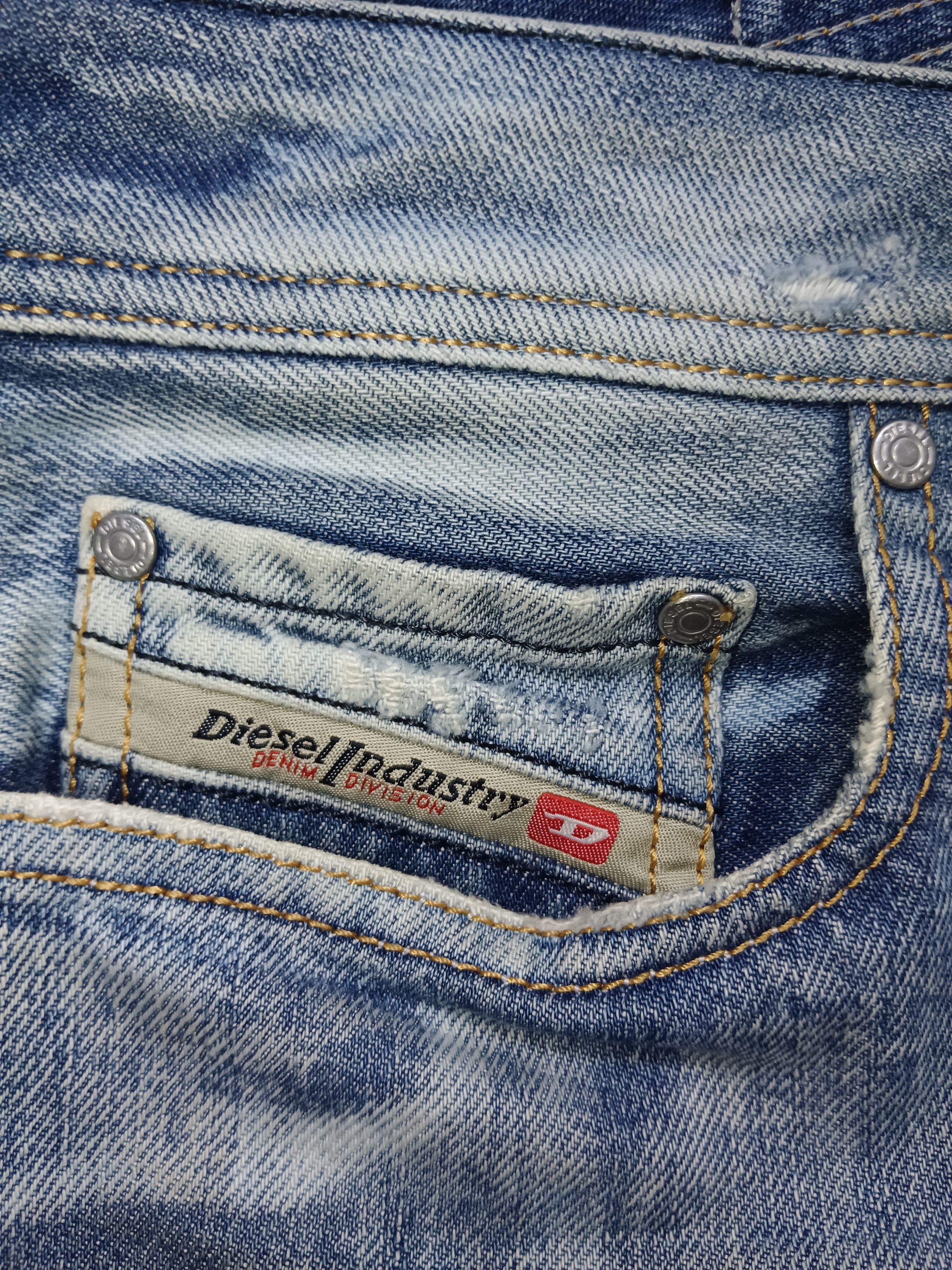 Diesel Diesel💥 Seditionaries Distressed Denim Size US 29 - 10 Thumbnail