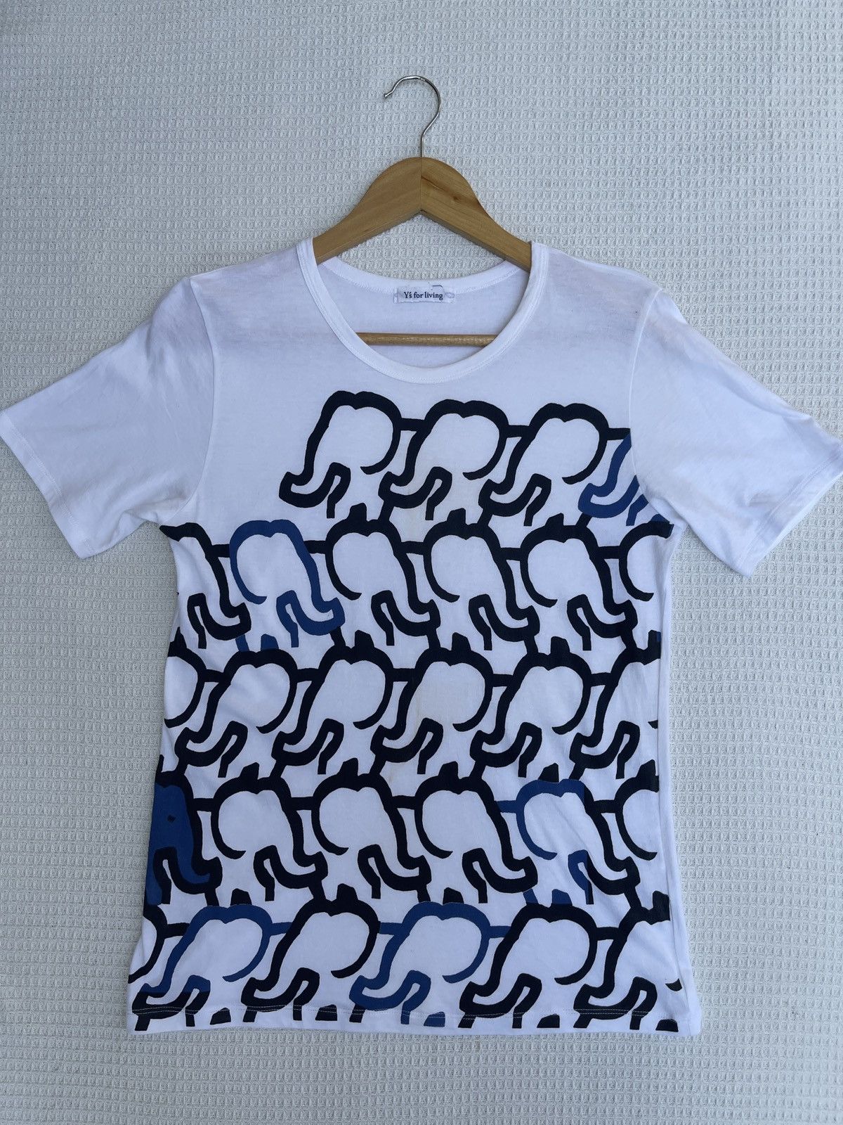 Vintage × Y's × Yohji Yamamoto Last Drop🔥Rare🔥Vintage Ys’ For Living Yohji Yamamoto T-Shirt Size US S / EU 44-46 / 1 - 7 Thumbnail