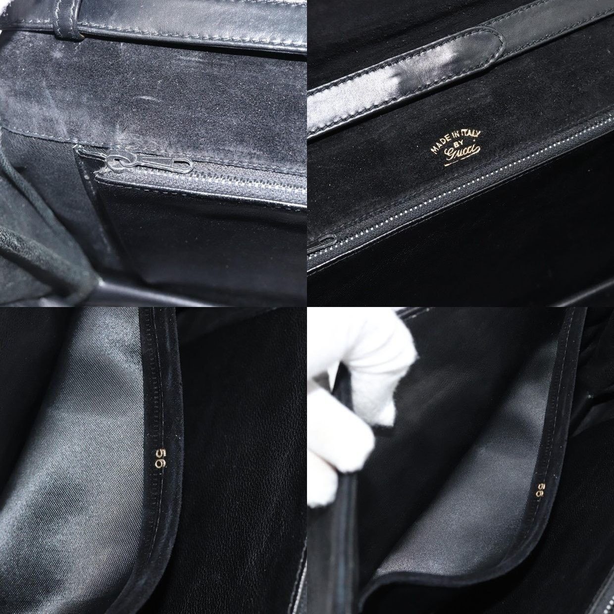 Gucci Gucci Suede Dionysus Shoulder Bag Black Size ONE SIZE - 15 Thumbnail