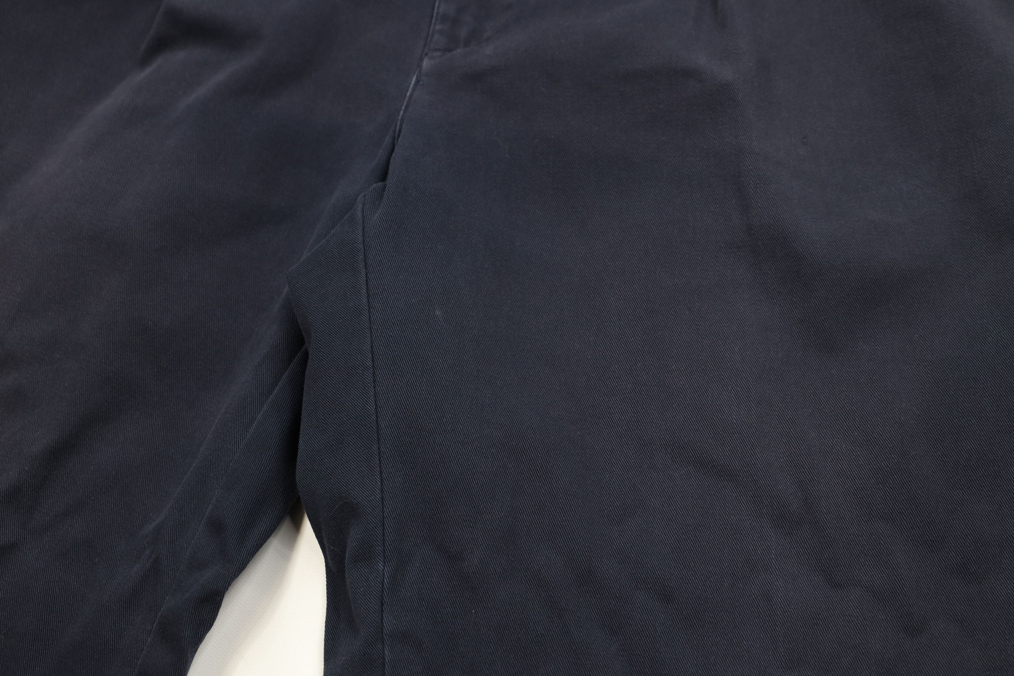 Ralph Lauren Vintage 90s Ralph Lauren Wide Leg Chino Pants Cotton Blue Size US 34 / EU 50 - 5 Thumbnail