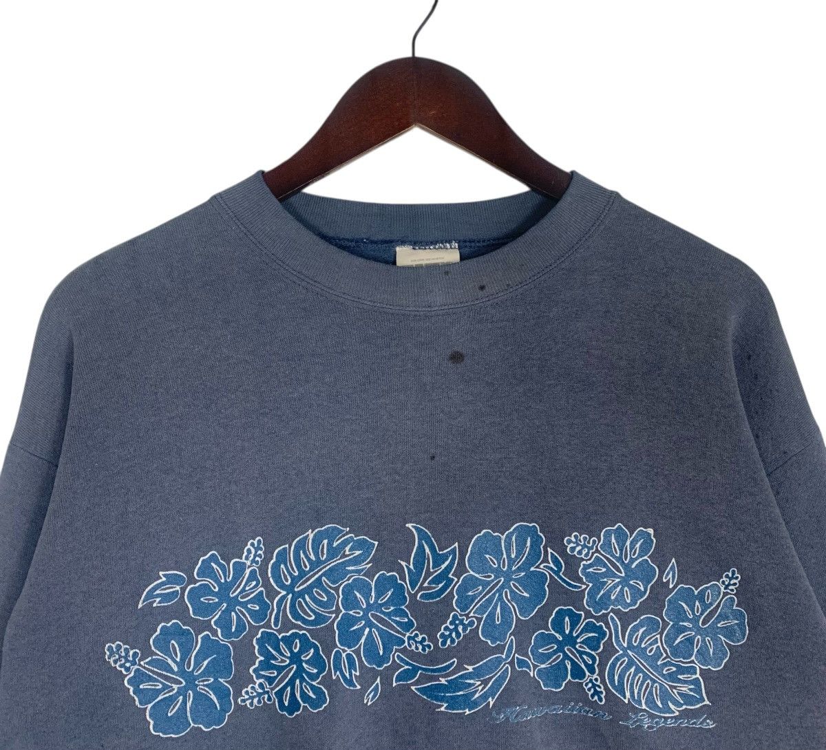 Vintage Vintage TULTEX Floral StreetWear SurfStyle Sweatshirt Size US M / EU 48-50 / 2 - 2 Thumbnail