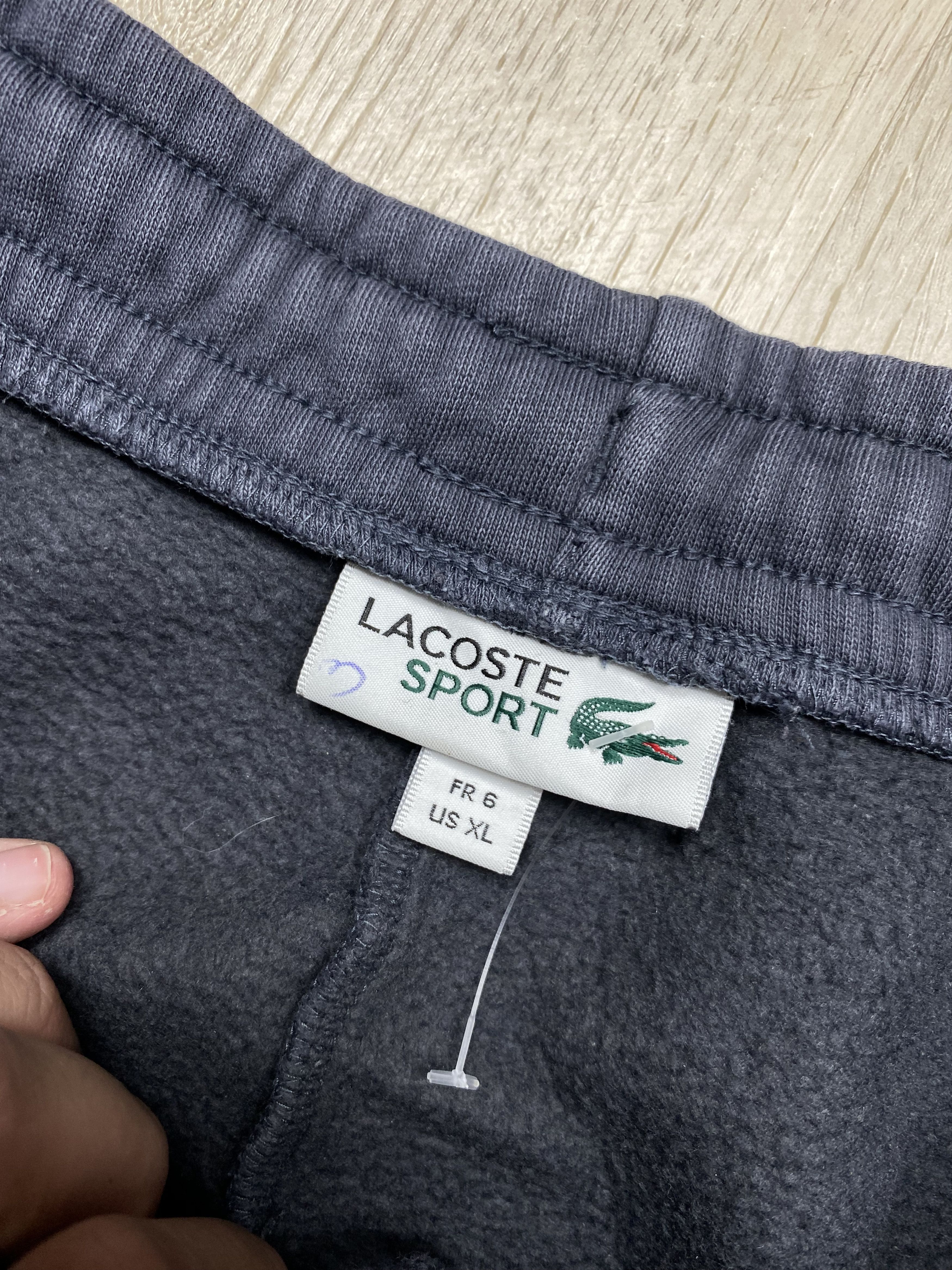 Lacoste × Vintage Lacoste Vintage Sweatpants Pants Y2K Drill Gorpcore Size US 36 / EU 52 - 4 Thumbnail