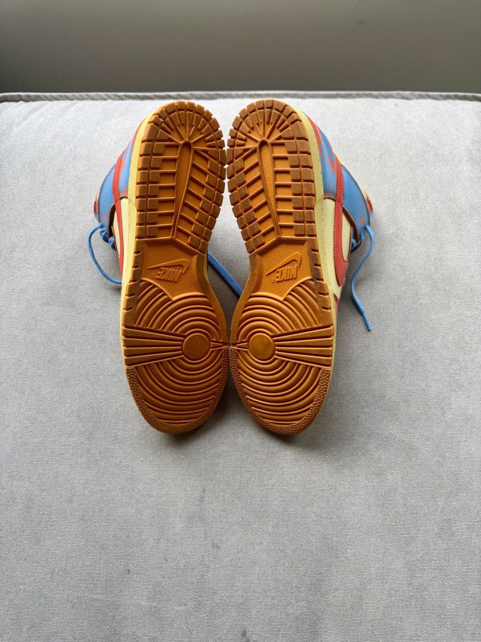 Nike Nike Dunk High 1985 'Orange Acid Wash' Size US 13 / EU 46 - 3 Thumbnail