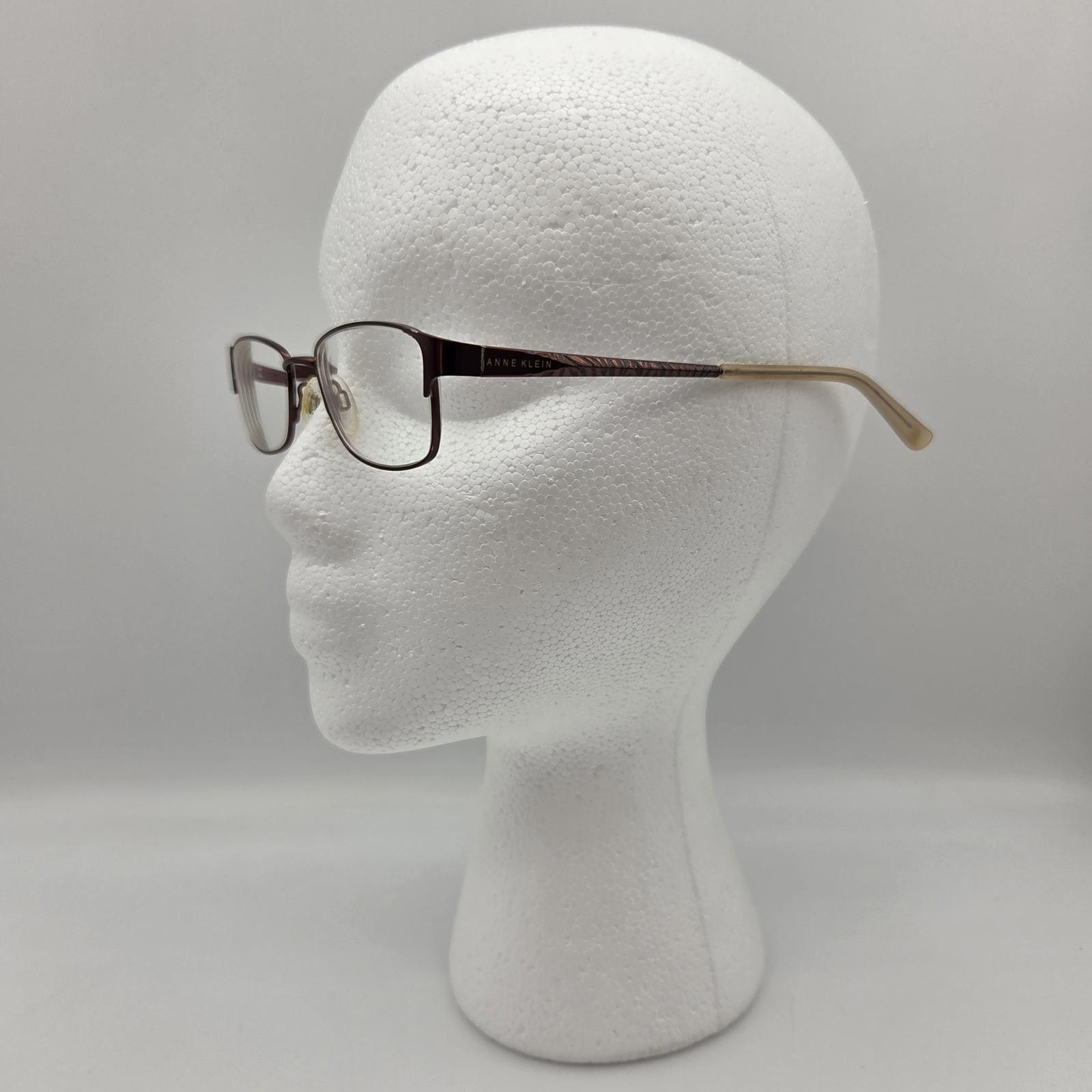Designer Anne Klein AK5048 Eyeglasses FRAMES ONLY 51-17-140 208 Mocha Size ONE SIZE - 5 Thumbnail