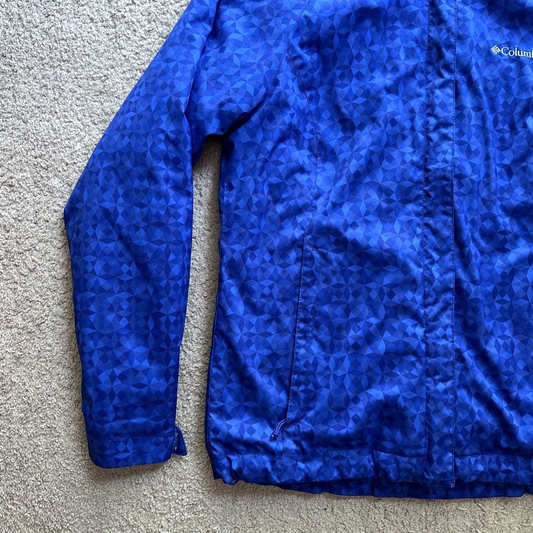 Vintage Columbia Jacket Womens Small Interchange Blue Lined Full Zip Pockets Winter Jacket Size S / US 4 / IT 40 - 7 Thumbnail