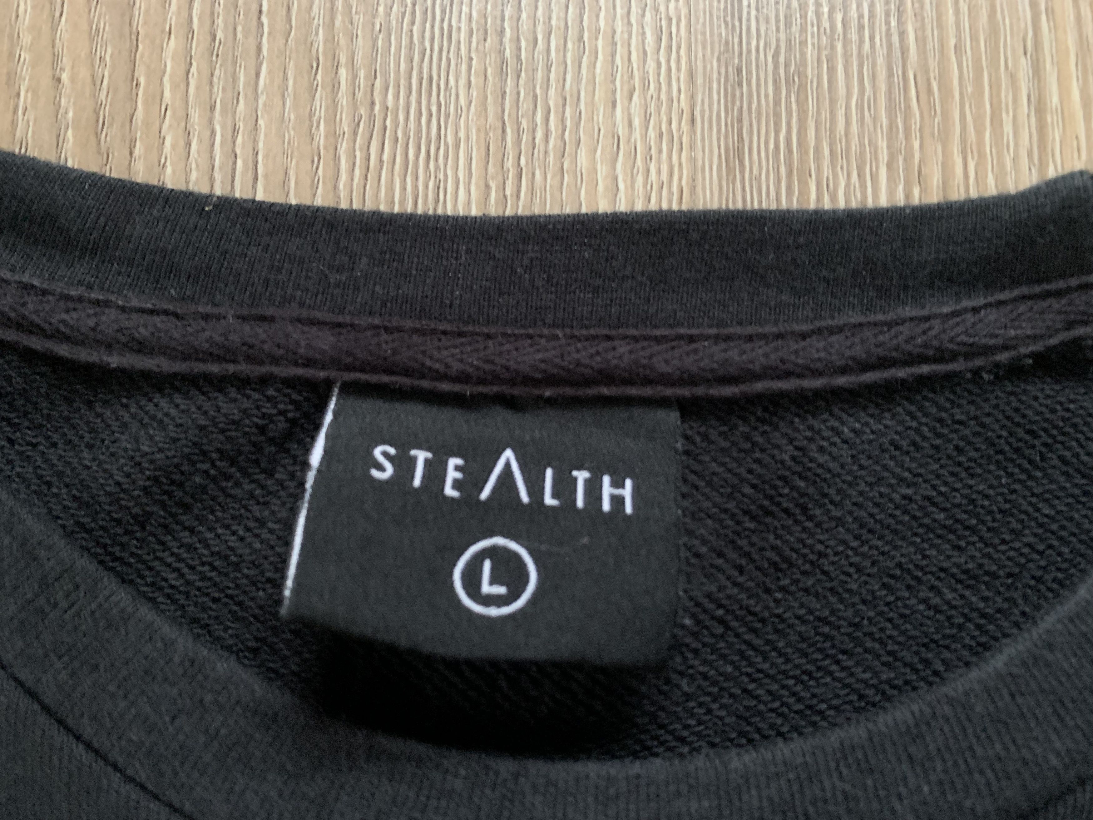 Vision Streetwear Stealth Black Cotton Sweatshirt Size US L / EU 52-54 / 3 - 6 Thumbnail