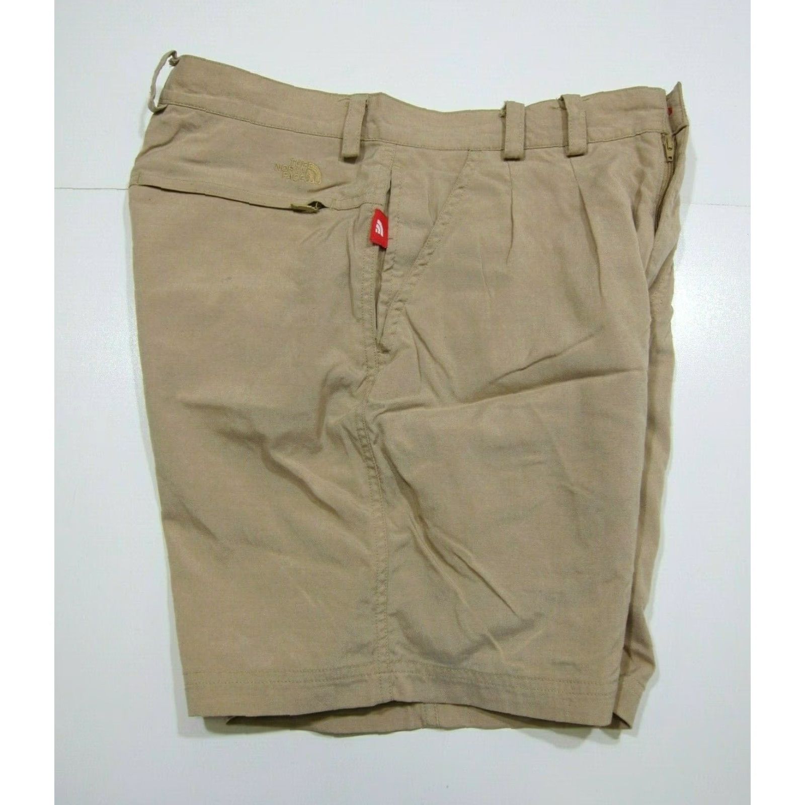 The North Face Vintage The North Face Cargo Shorts Men 30 100% Nylon Brown Travel Hike Camp Pockets Size US 30 / EU 46 - 5 Thumbnail