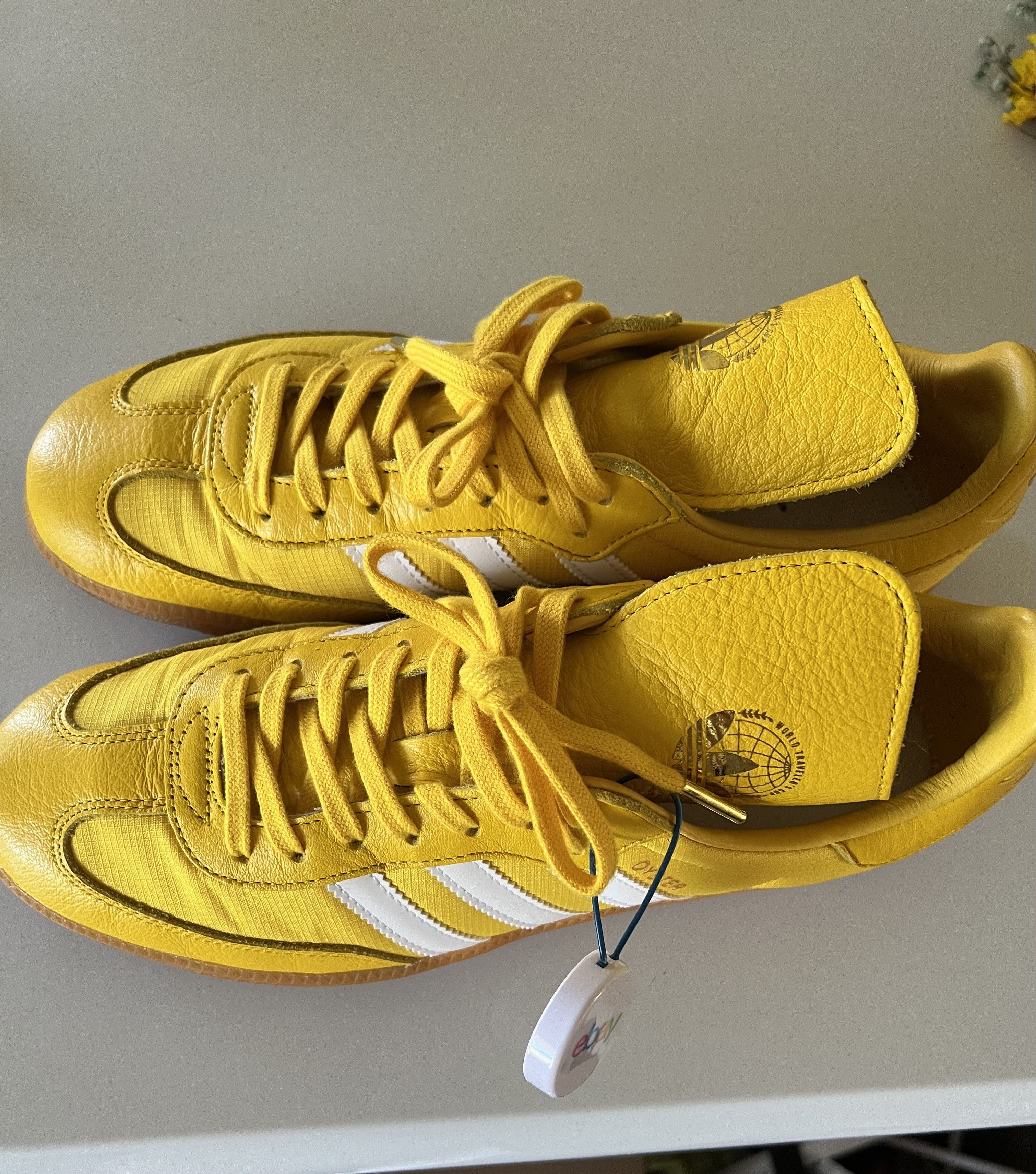 Adidas Adidas Samba OG Oyster Yellow Size US 8.5 / EU 41-42 - 1 Thumbnail