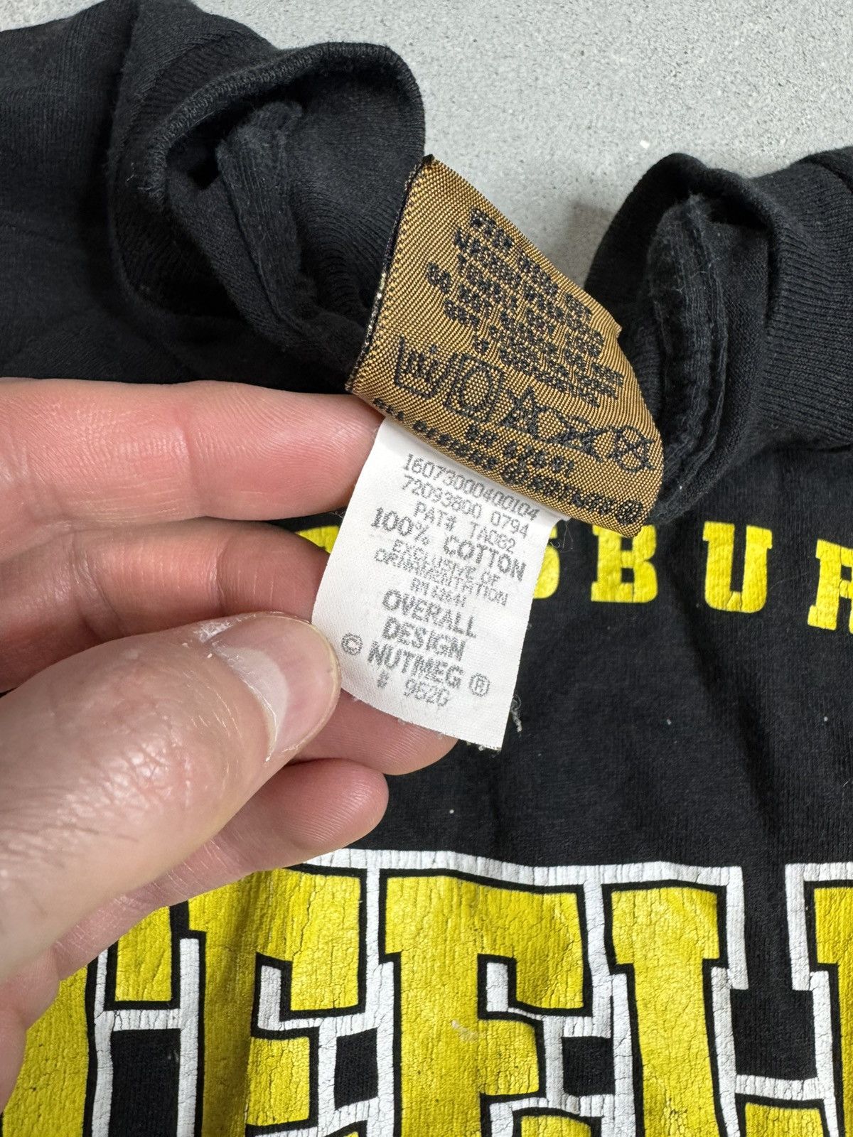 NFL × Vintage Vintage Pittsburgh Steelers Logo T Shirt USA Size US M / EU 48-50 / 2 - 7 Thumbnail