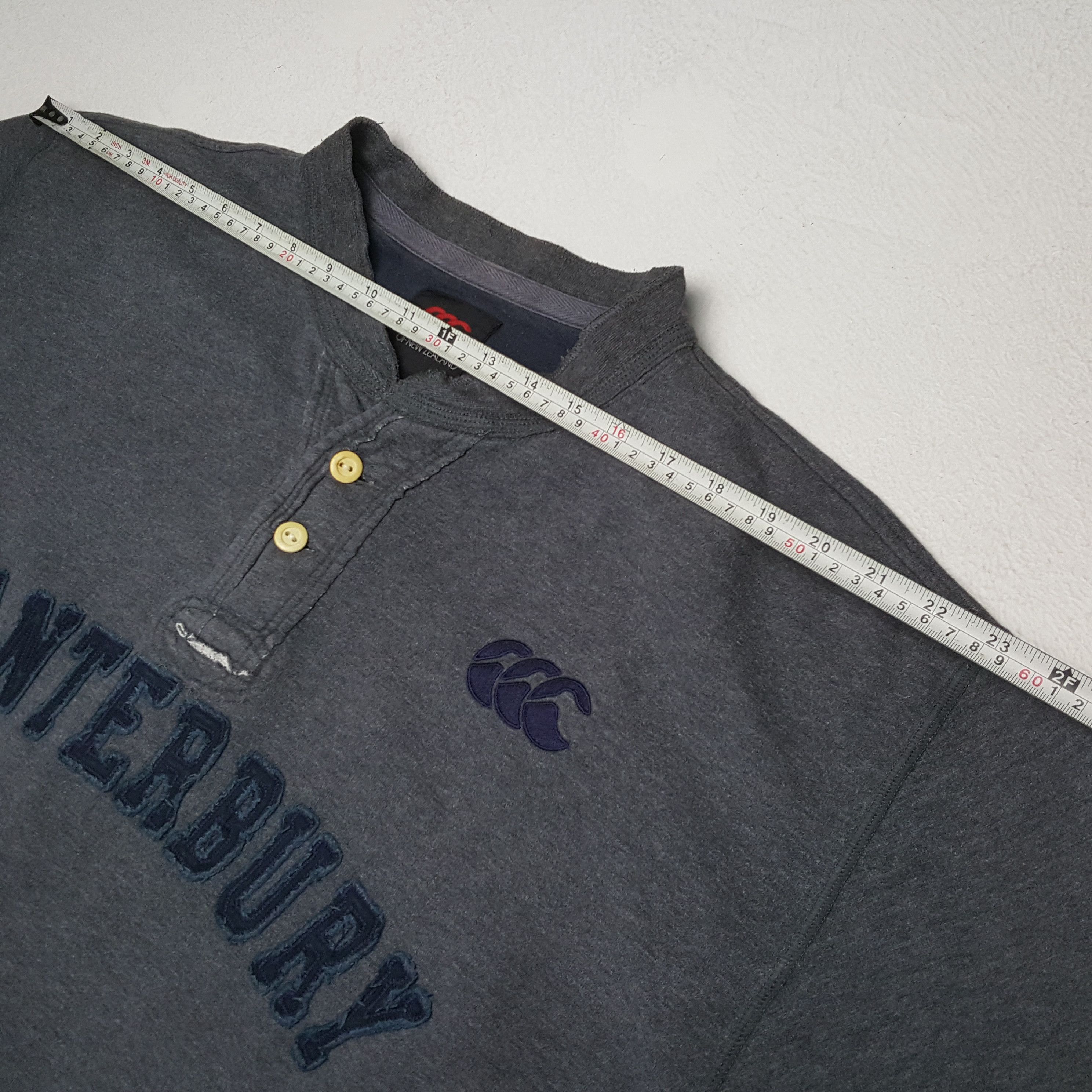 Canterbury of New Zealand × Vintage CANTERBURY OF NEW ZEALAND Spellout Design Sweatshirt Size US XXL / EU 58 / 5 - 4 Thumbnail