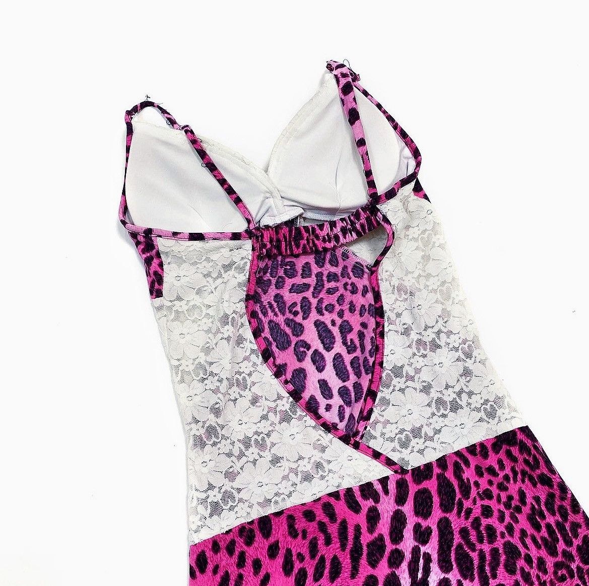 Japanese Brand Pink leopard backless y2k dress 💗💃🏻🎀 Size S / US 4 / IT 40 - 3 Thumbnail