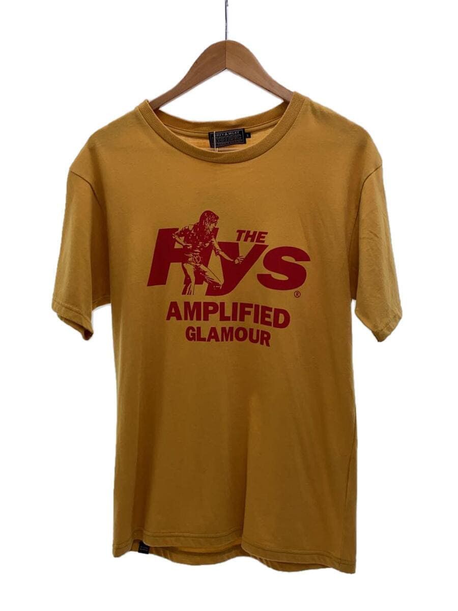 image of Hysteric Glamour Amplified Glamour T-Shirt in Yellow, Men's (Size Small)