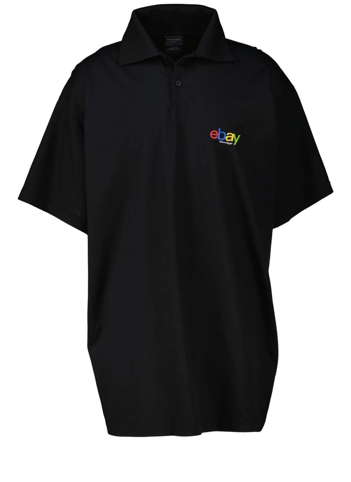 Balenciaga Balenciaga x EBay Logo Poloshirt Size US M / EU 48-50 / 2 - 1 Thumbnail