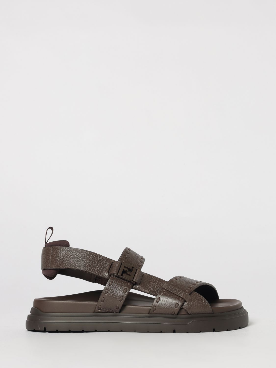 Fendi Fendi Sandals Men Dark Size US 8 / EU 41 - 1 Thumbnail