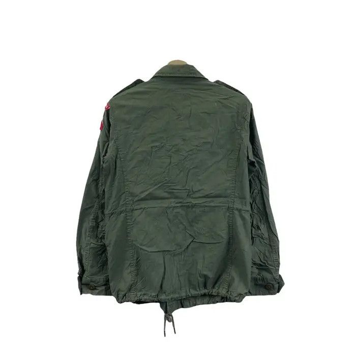 Vintage Vtg RODEO CROWN MILITARY Patchwork Army Jacket Parka Scout Size S / US 4 / IT 40 - 5 Thumbnail