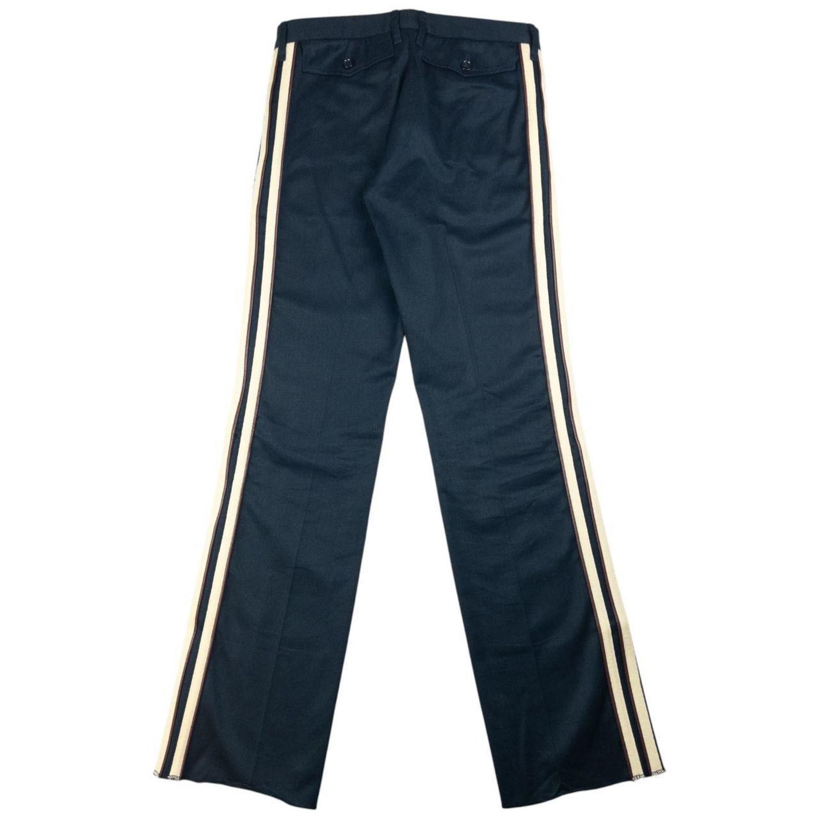 Dolce & Gabbana Vintage Dolce & Gabbana Striped Trousers Size W28 Size US 28 / EU 44 - 1 Thumbnail