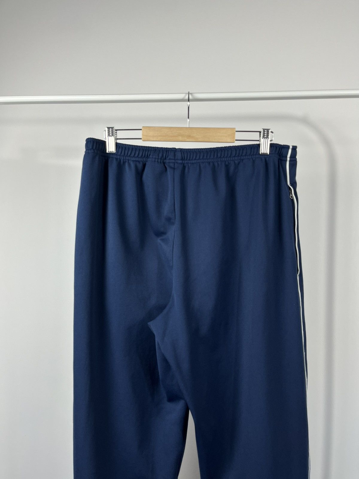 Nike Nike Track Pants Navy Blue White Side Stripe XL Size US 36 / EU 52 - 13 Thumbnail