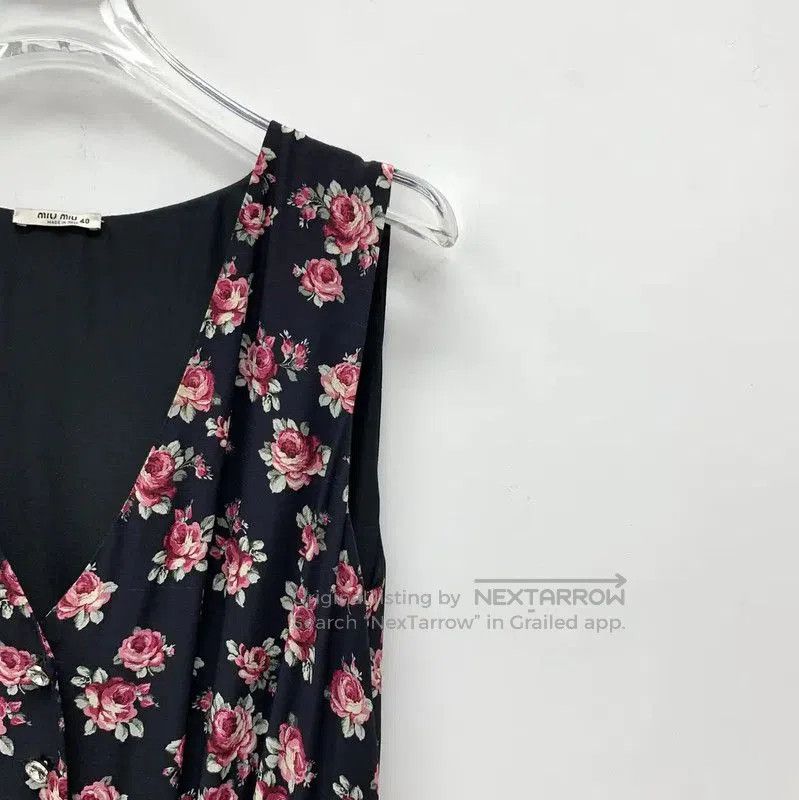 Miu Miu Miu Miu Colorblock Cotton Dress for Women . Size M / US 6-8 / IT 42-44 - 3 Thumbnail