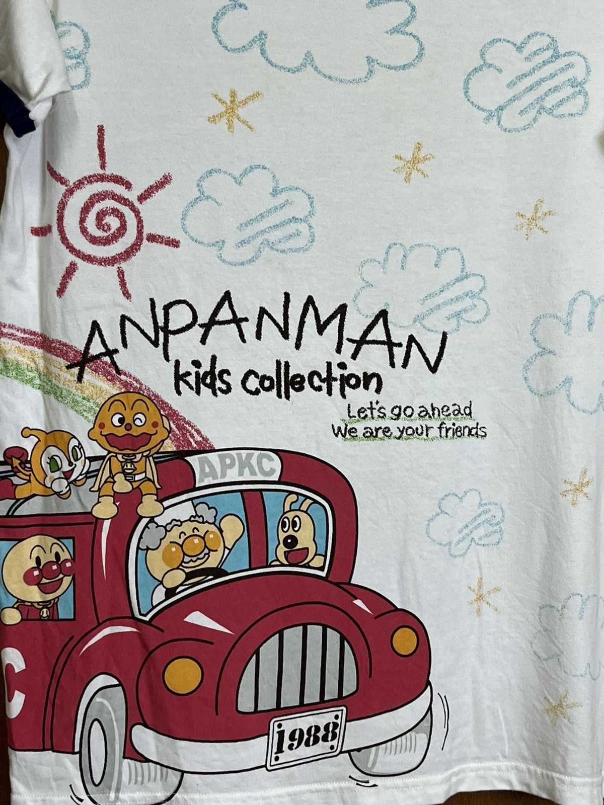 Anime JAPANESE ANIME ANPANMAN KIDS COLLECTION RINGGER T SHIRT Size US L / EU 52-54 / 3 - 3 Thumbnail