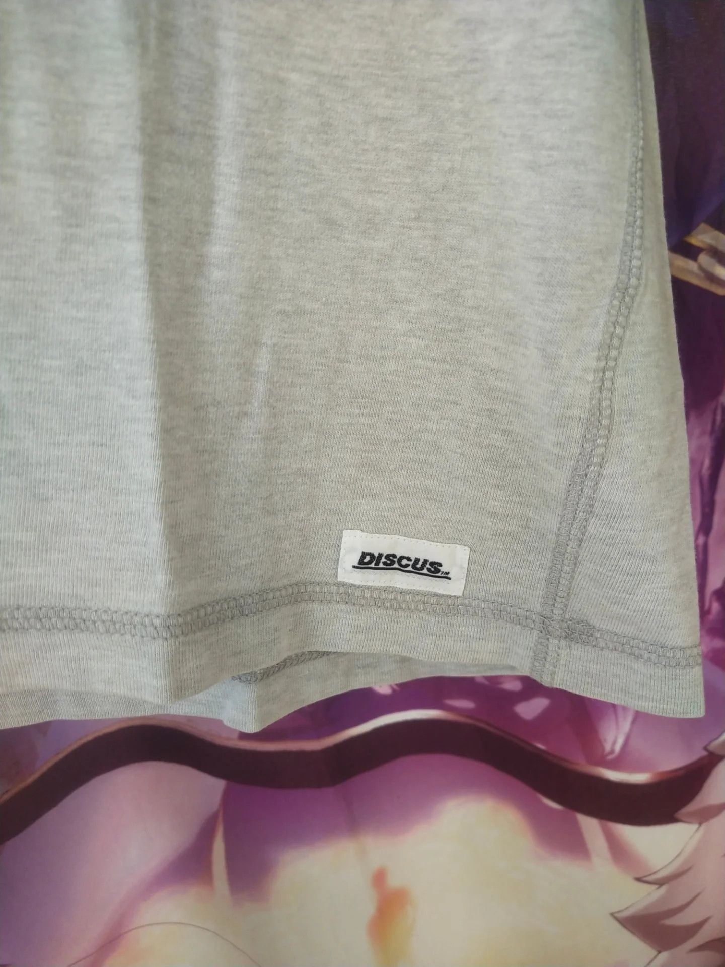 Japanese Brand Vintage Discuss Athletic Grey Tees Size US L / EU 52-54 / 3 - 3 Thumbnail