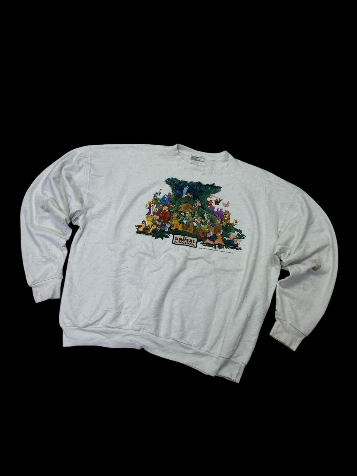 Disney VINTAGE 90's DISNEY'S ANIMAL KINGDOM EDGAR RICE BURROUGHS Size US XXL / EU 58 / 5 - 1 Thumbnail