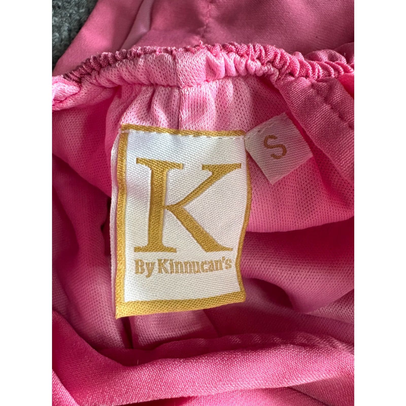 Vintage Kinnucan Romper Jumpsuit Womens Small Pink Charlie O By Kinnucan S Solid One-Piece Dressu... Size 28" / US 6 / IT 42 - 5 Thumbnail