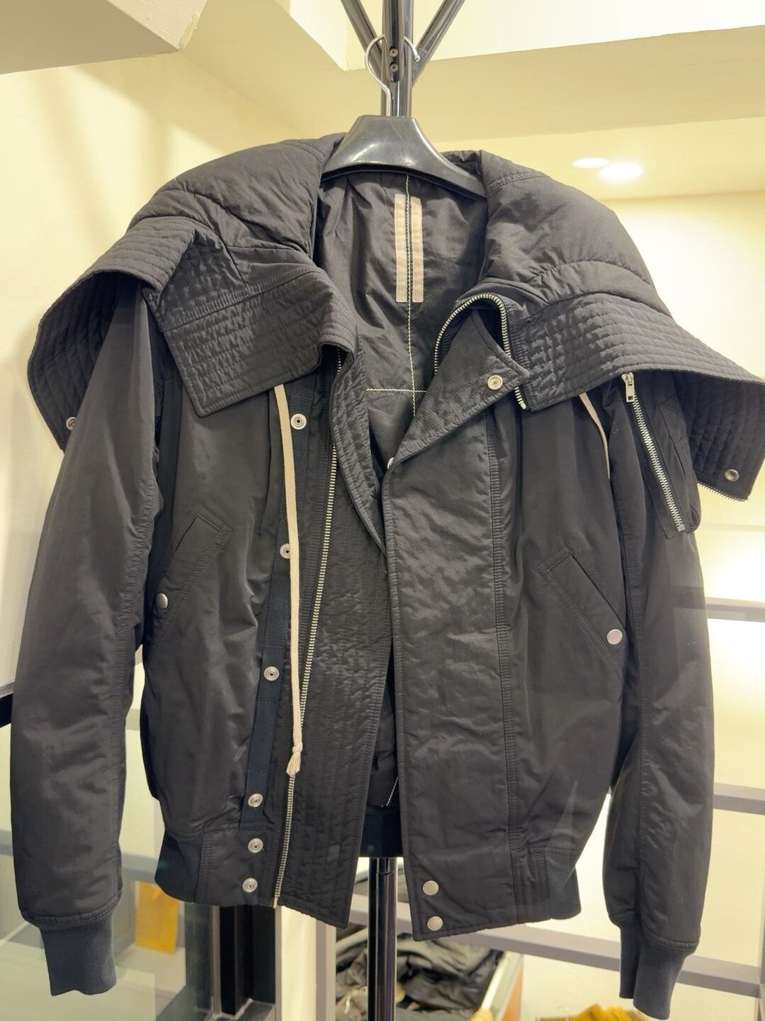 Rick Owens Rick Owens Black Jacket XS Size Size US XS / EU 42 / 0 - 1 Thumbnail