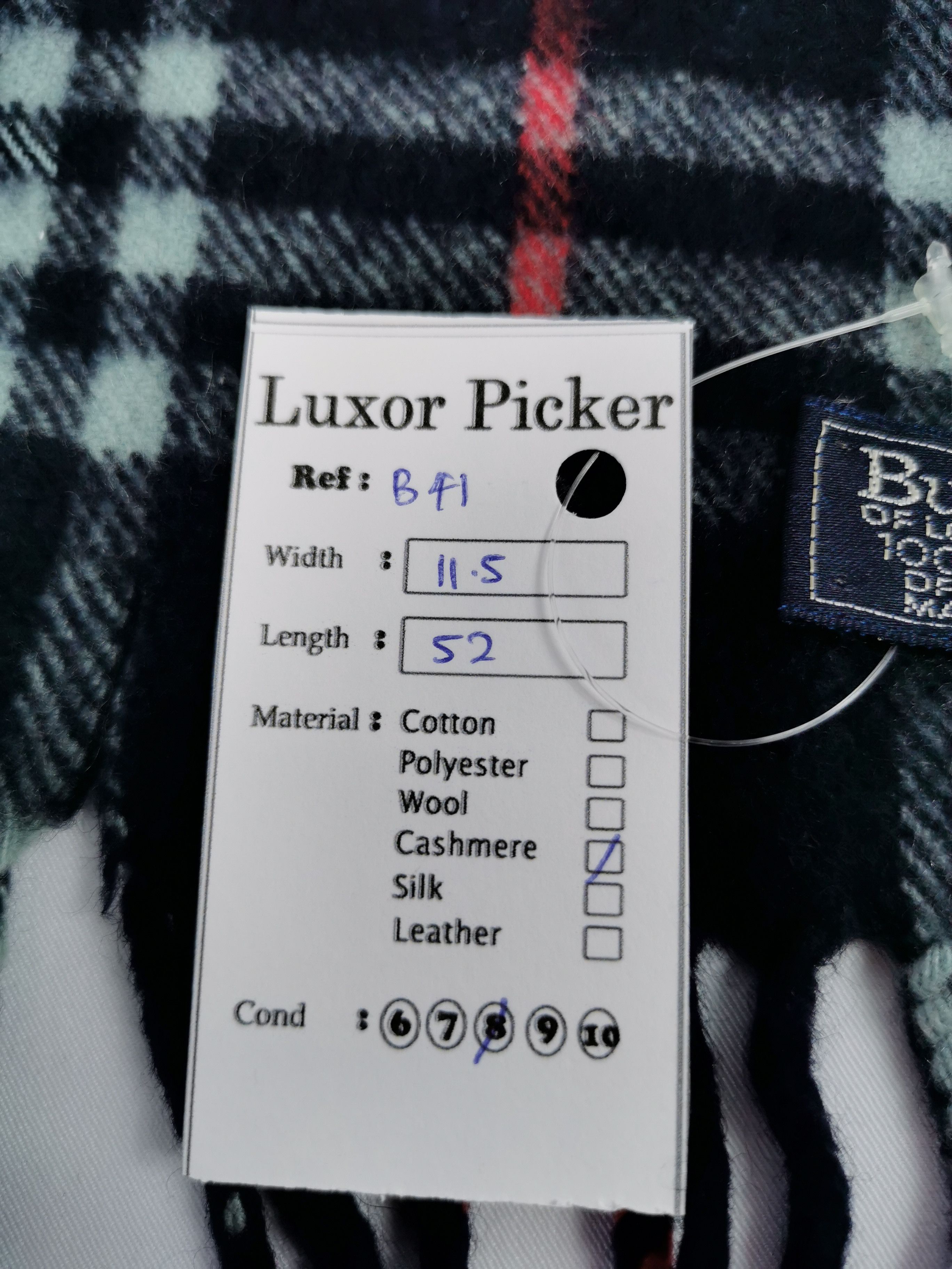 Burberry Burberrys scarf muffler cashmere Size ONE SIZE - 4 Thumbnail