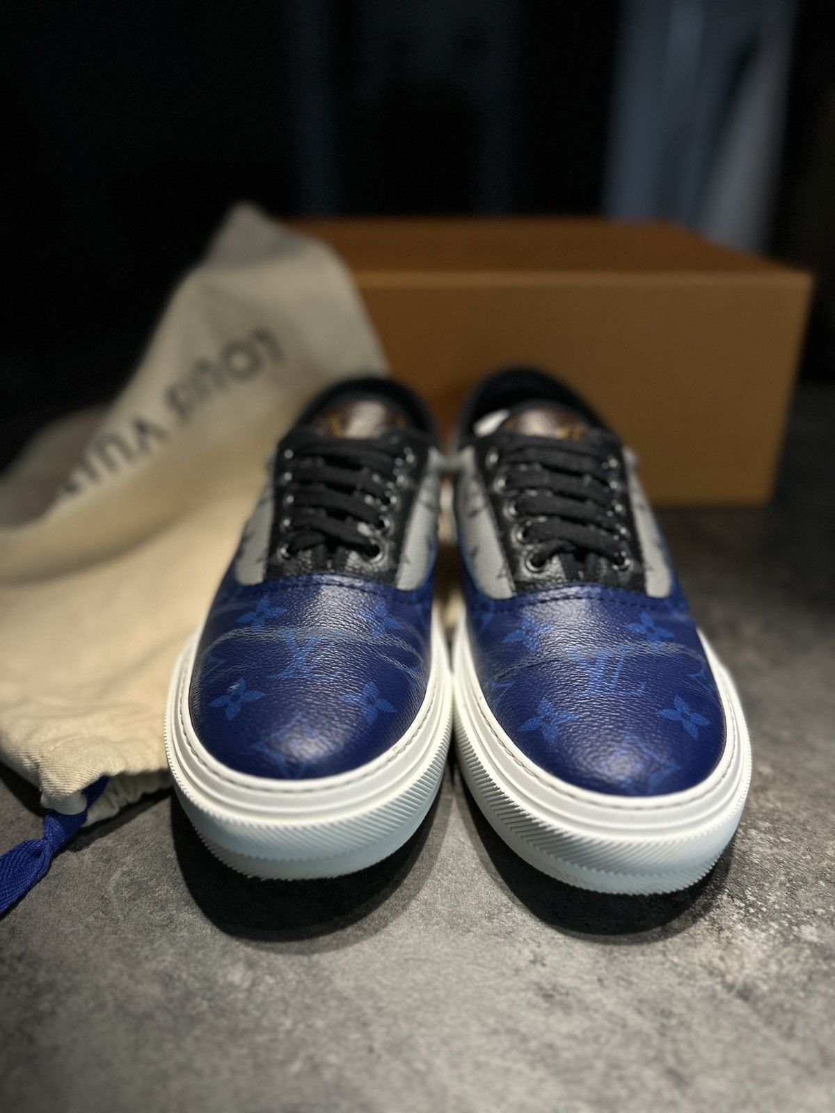 Louis Vuitton Louis Vuitton Monogram Mens Trocadero Sneakers Size US 8.5 / EU 41-42 - 4 Thumbnail