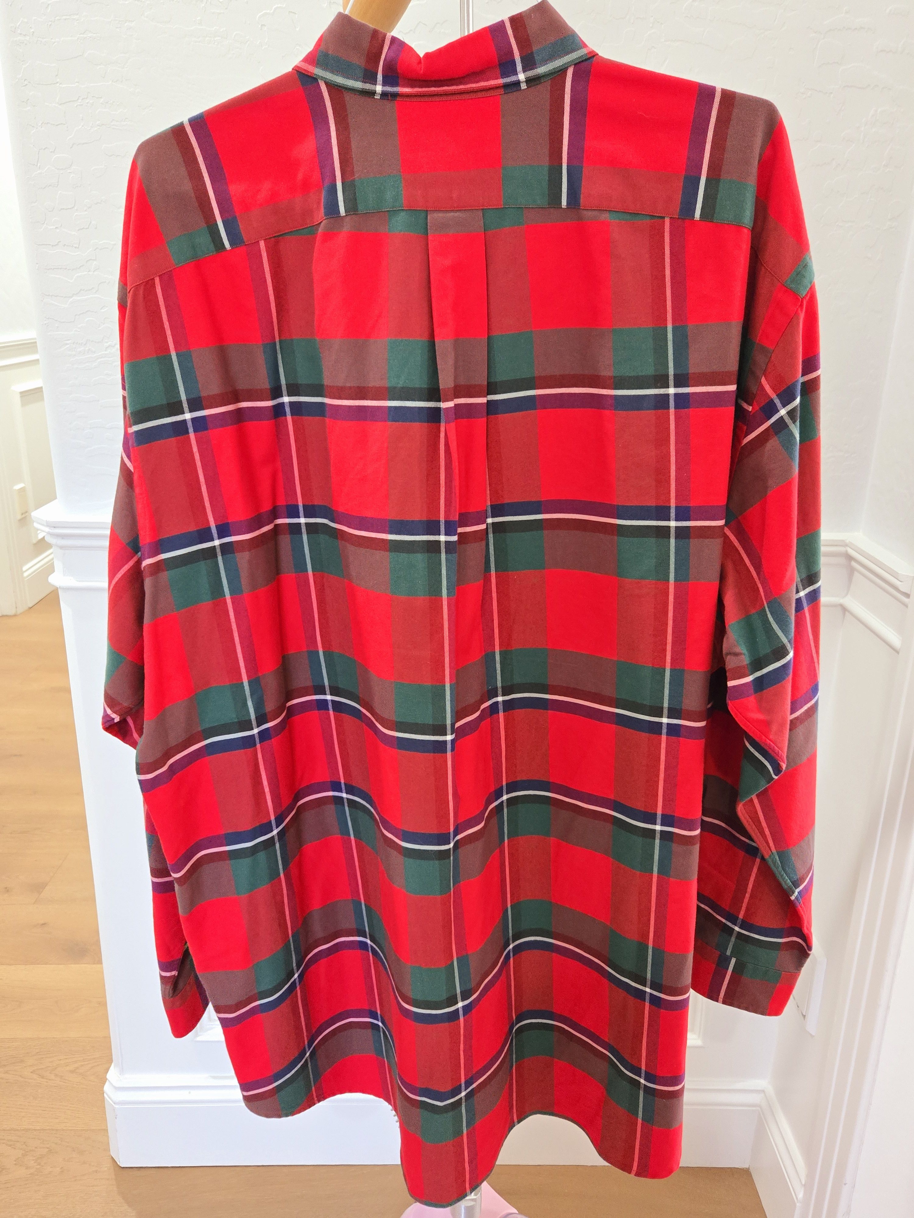Polo Ralph Lauren 2XLT Tall, Men's Classic fit Ralph Lauren plaid button down Size US XXL / EU 58 / 5 - 2 Thumbnail