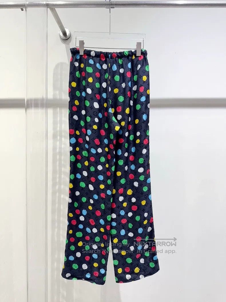 Louis Vuitton Louis Vuitton 23 Spring and Summer Kusama Yayoi Trousers Size 35" - 2 Thumbnail