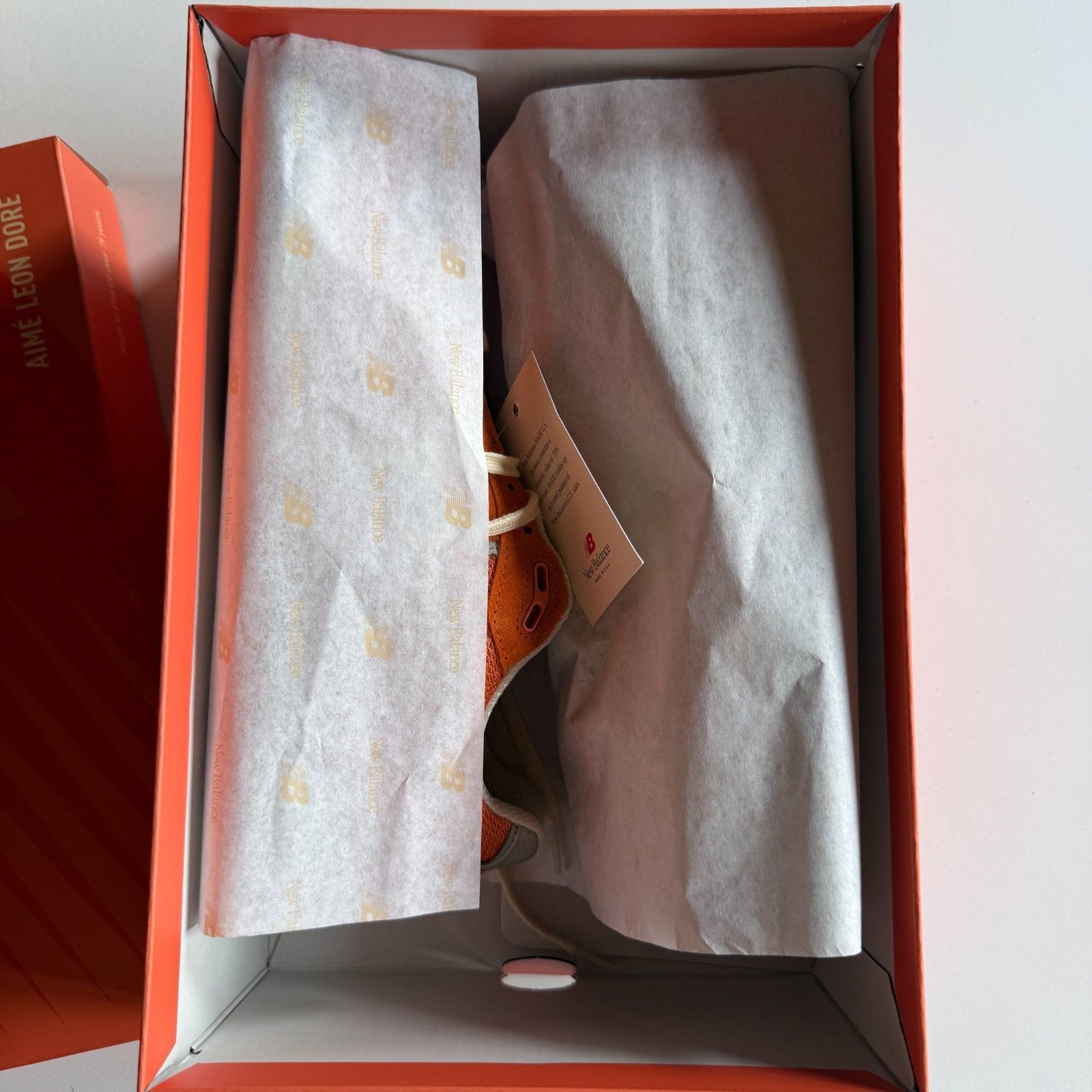 Aime Leon Dore × New Balance New Balance 990v4 x Aimé Leon Dore Orange - U990OG4 Size US 9.5 / EU 42-43 - 6 Thumbnail