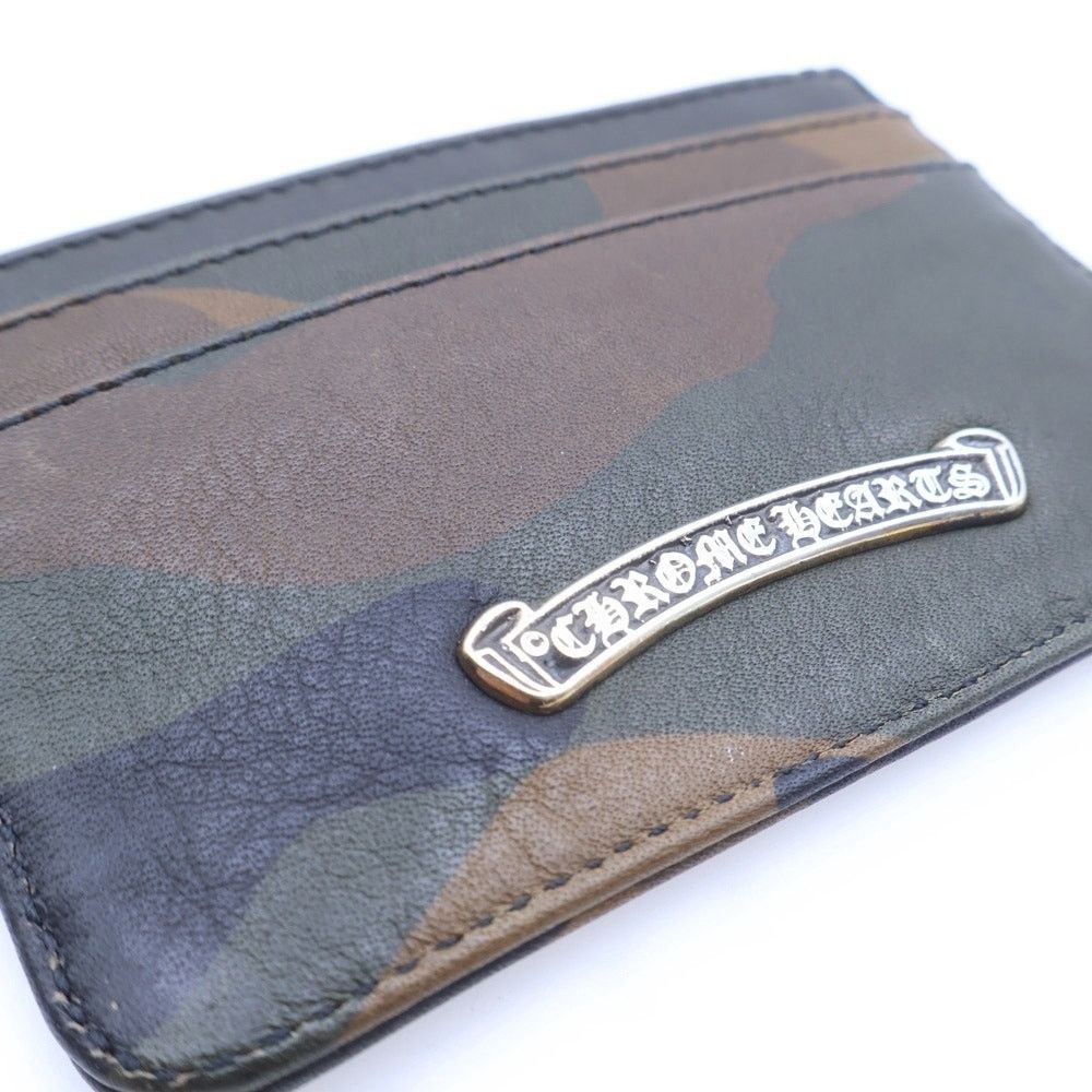 Chrome Hearts Chrome Hearts Double Side Leather Card Case Size ONE SIZE - 5 Thumbnail
