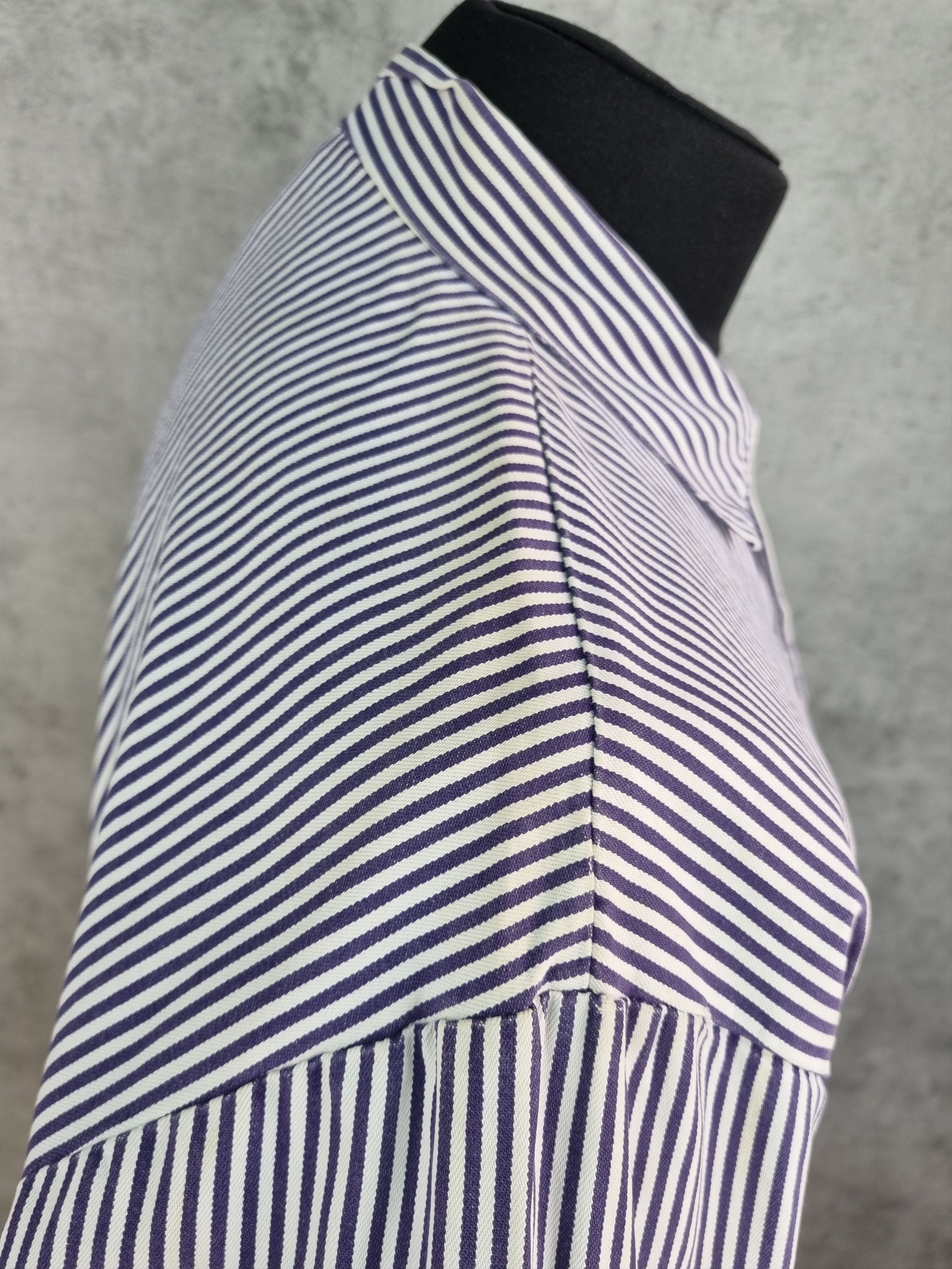 Le Laboureur × Vetra Vintage Striped Sailing Marina Worker German Light Jacket Size US XXL / EU 58 / 5 - 14 Thumbnail