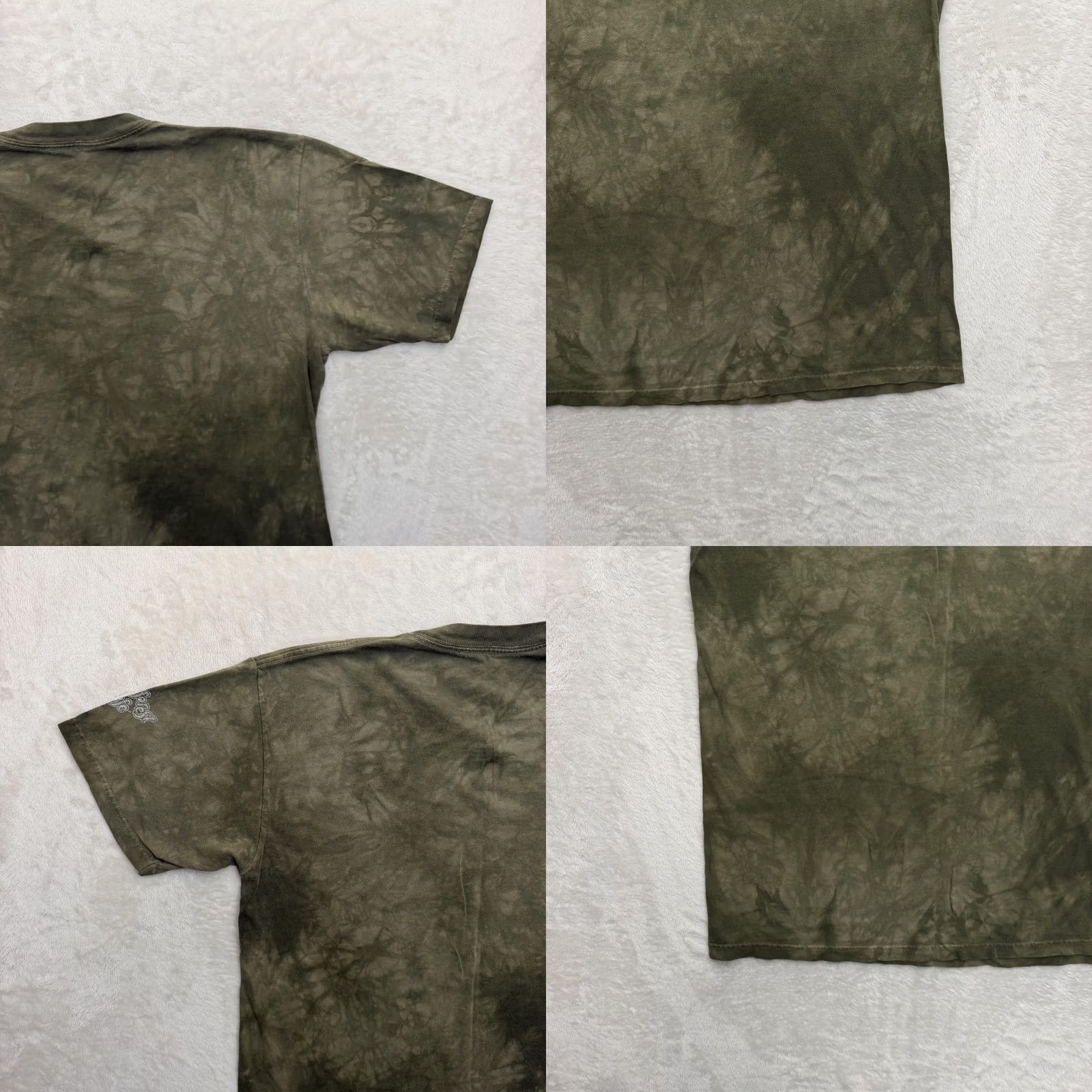 Vintage Rainforest Cafe Shirt Mens Medium Green Tie Dye Lion Rasta Graphic Tee Size US M / EU 48-50 / 2 - 9 Thumbnail