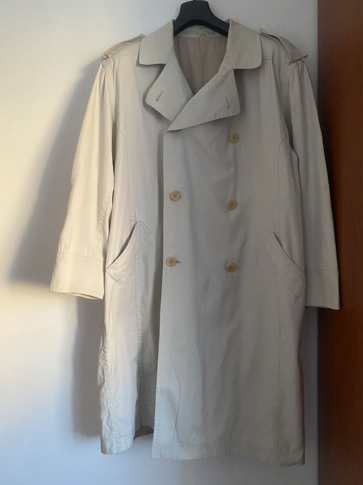 Valentino Vintage Valentino Men’s Trench Coat 90s – Made in Italy Size US XL / EU 56 / 4 - 17 Thumbnail
