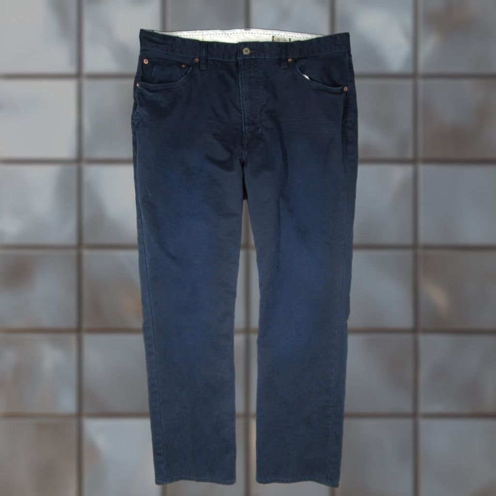 Polo Ralph Lauren Polo Ralph Lauren Pants Mens 36x34 Navy Blue Classic 867 Straight Cotton Casual Regular 867 Size US M / EU 48-50 / 2 - 1 Thumbnail