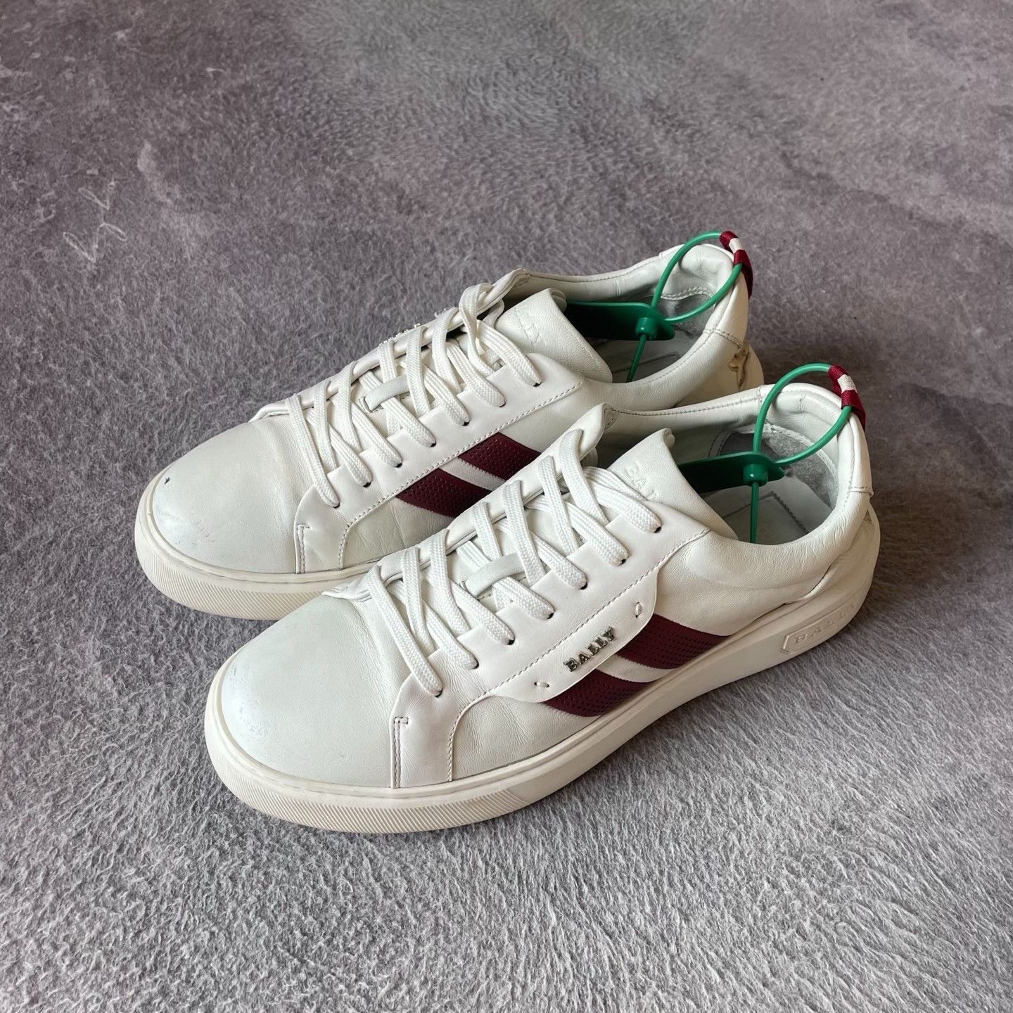 Bally Bally Red Lowtop Sneakers 43 Men Size US 10 / EU 43 - 1 Thumbnail