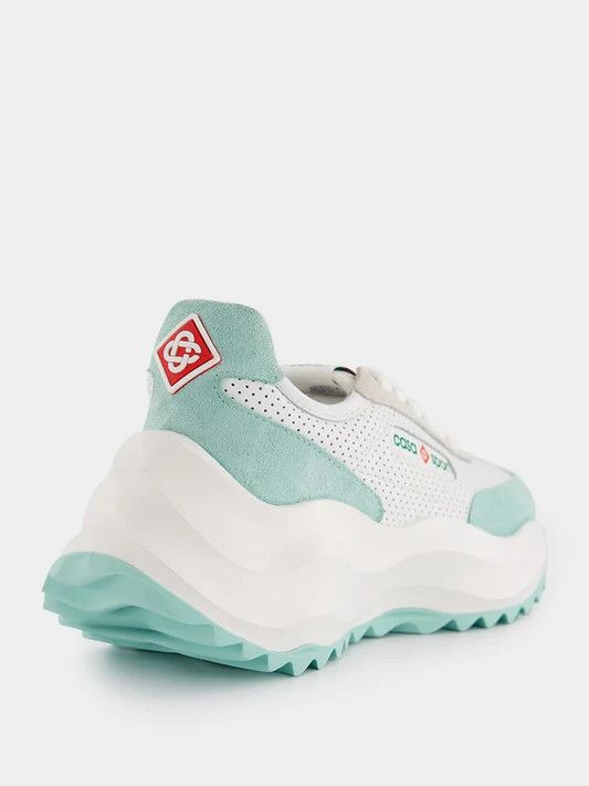Casablanca o1mle0126 Atlantis Sneakers in White/Light Blue Size US 11.5 / EU 44-45 - 3 Thumbnail