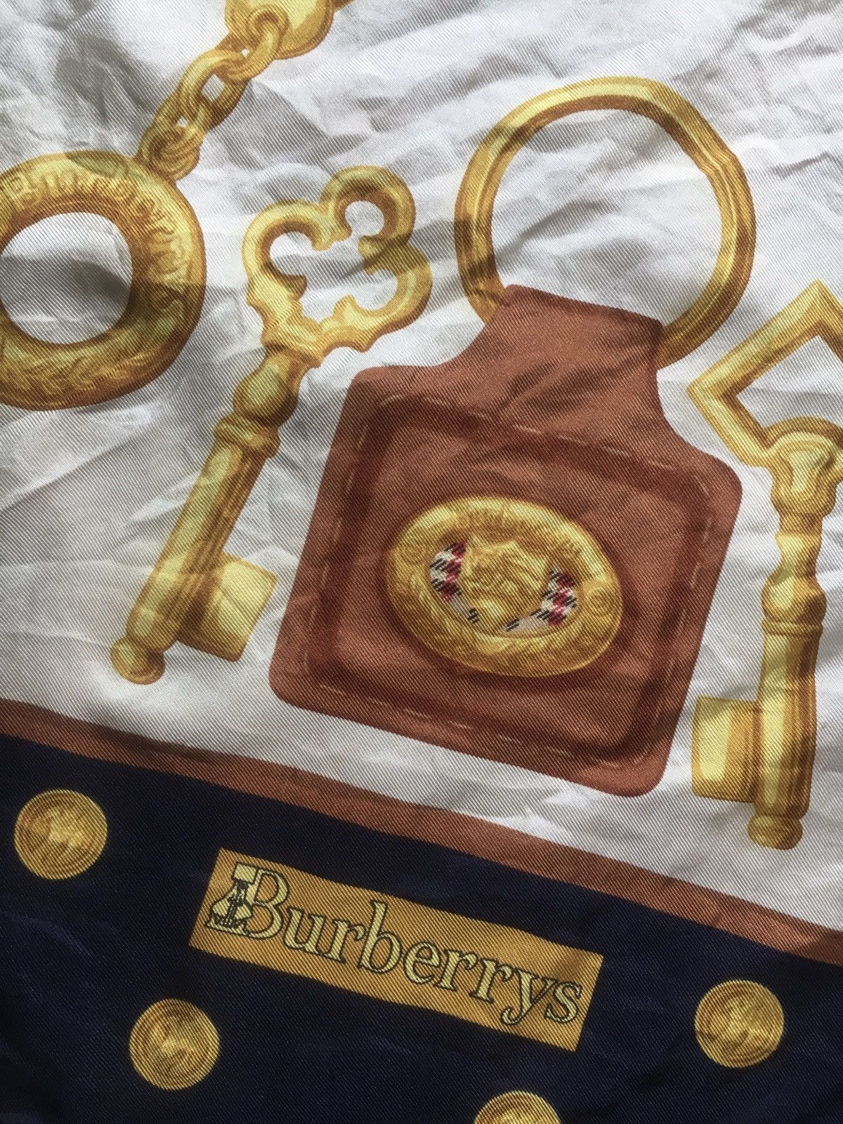 Burberry Burberrys Silk scarf Size ONE SIZE - 5 Thumbnail