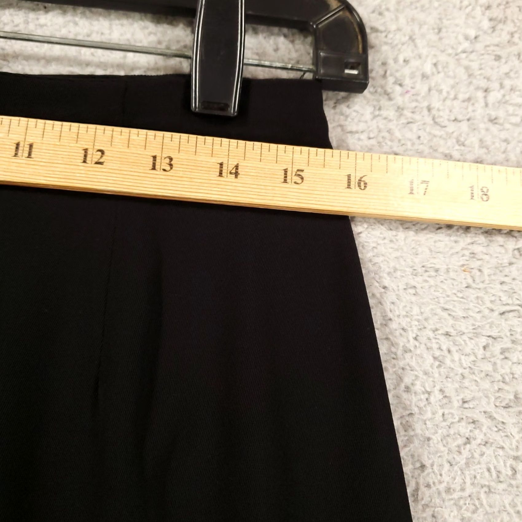 Vintage VINTAGE Chicos Private Edition Maxi Skirt Medium Black 1 USA Made Career Size 32" / US 10 / IT 46 - 2 Thumbnail