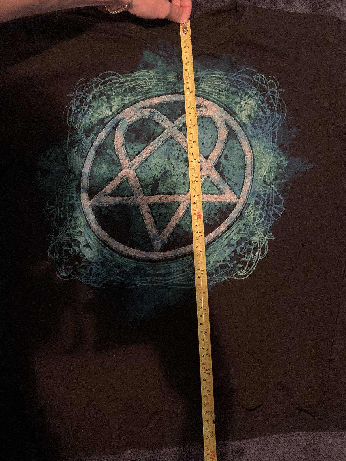 Vintage HIM Shirt Streetwear Opium Emo Punk Heartagram Scene Fashion Size US S / EU 44-46 / 1 - 3 Thumbnail