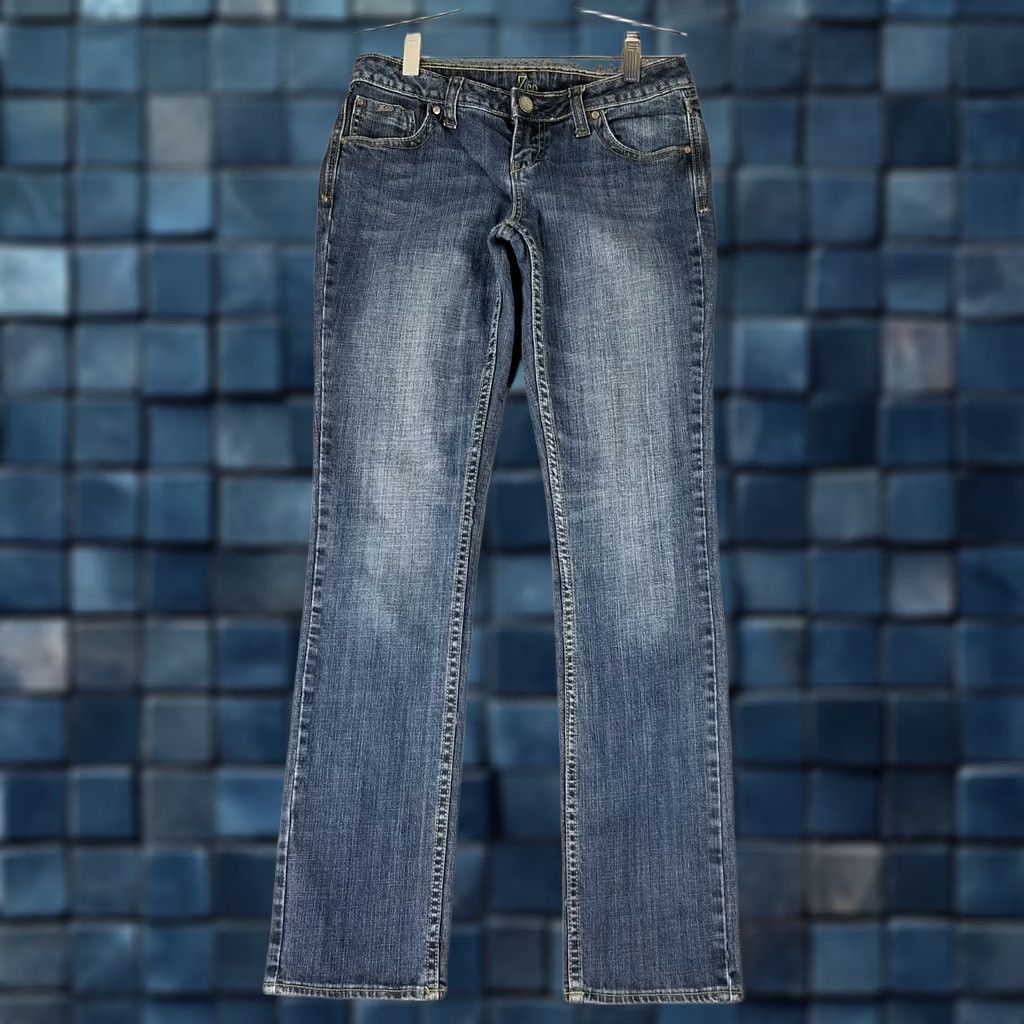 Denime Zico Jeans Women Bootcut Denim 29X31 Size 9 Low Rise Blue 5-Pocket Regular Vintage: No Womens Size 30" / US 8 / IT 44 - 1 Thumbnail