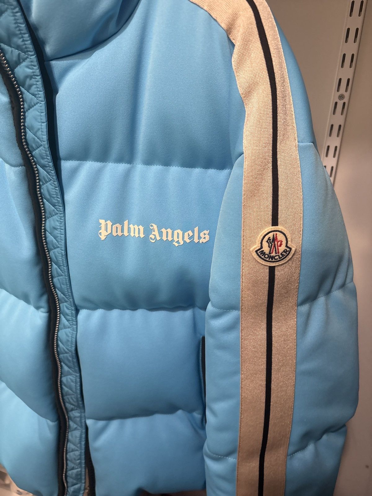 Moncler × Palm Angels Moncler x Palm Angels winter Jacket Size US M / EU 48-50 / 2 - 2 Thumbnail