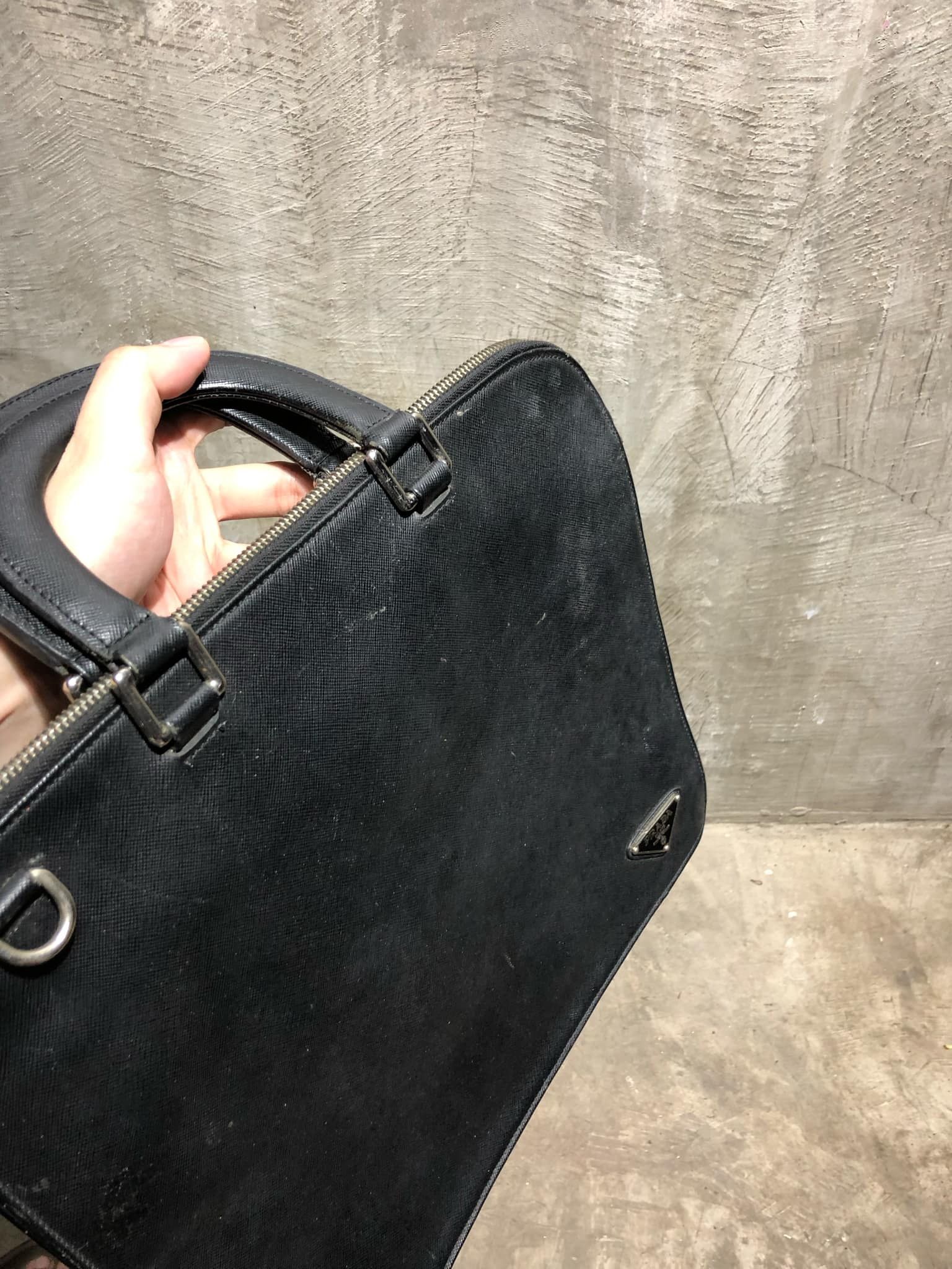 Prada Prada Black Saffiano business bag Size ONE SIZE - 11 Thumbnail